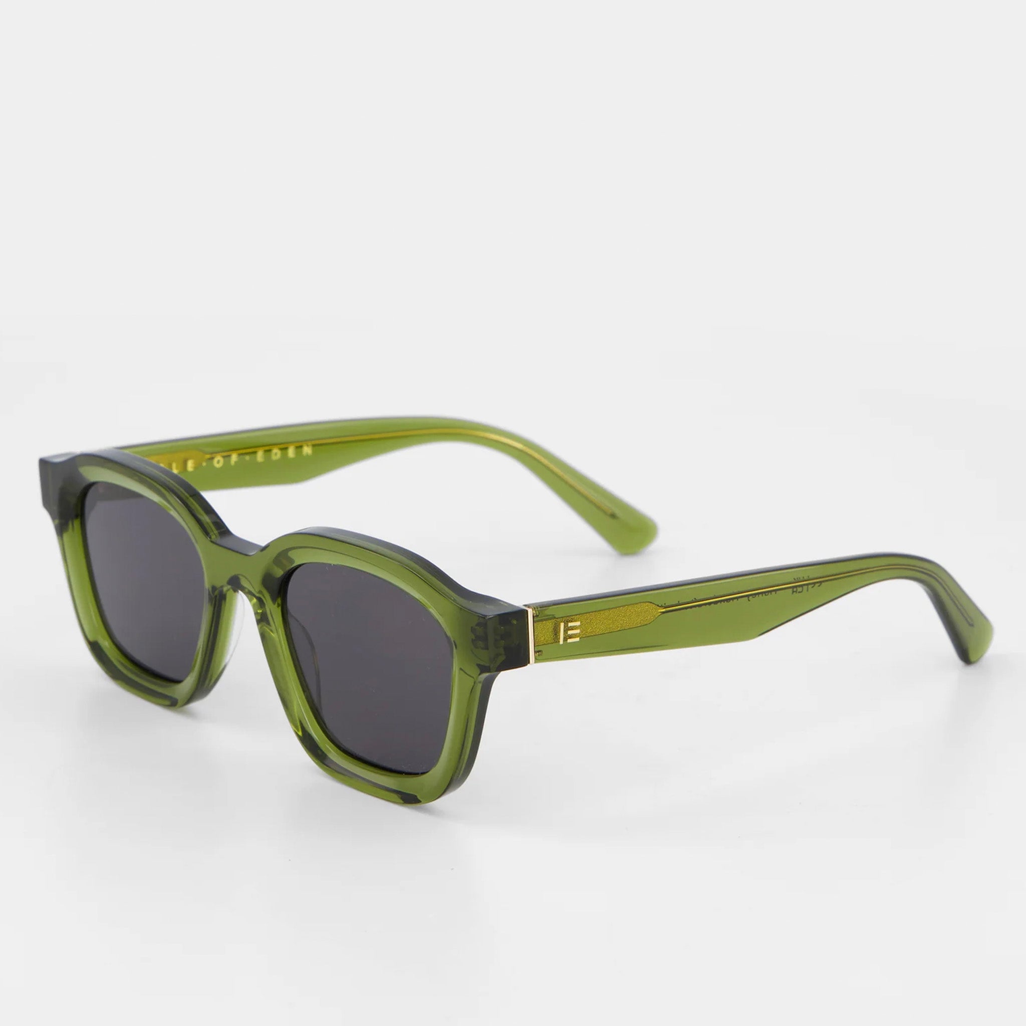 Isle of Eden Sunglasses - Harley Bottle Green