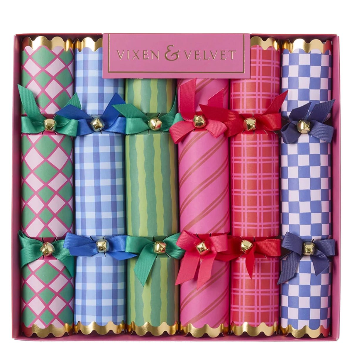 Joy Christmas Crackers - Mixed Colours