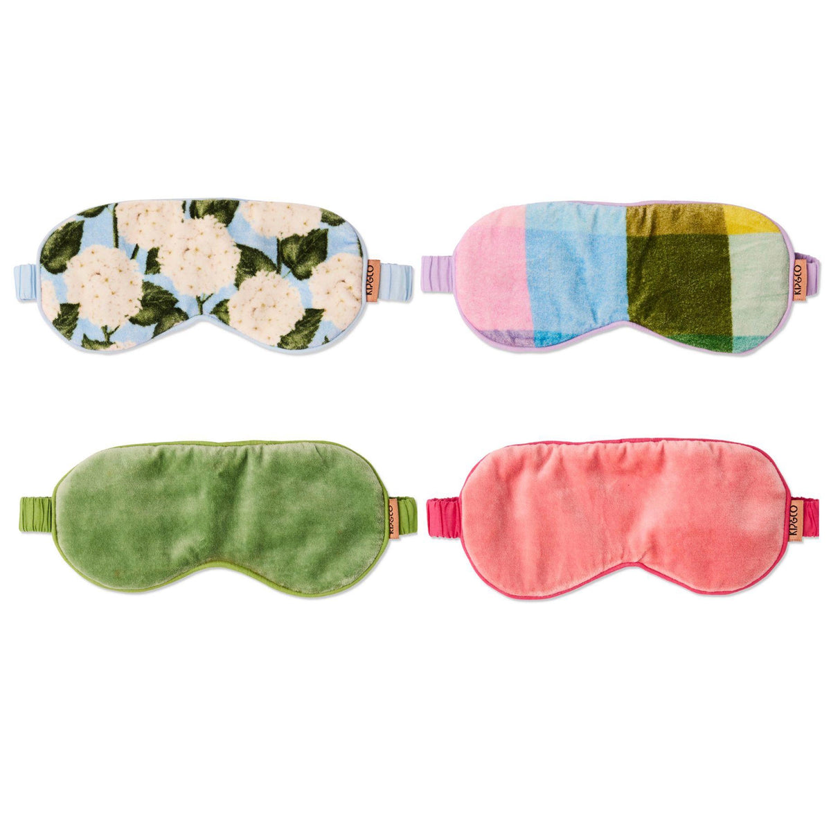 Kip & Co Velvet Bon Bon Eye Mask Set - Christmas Slumber