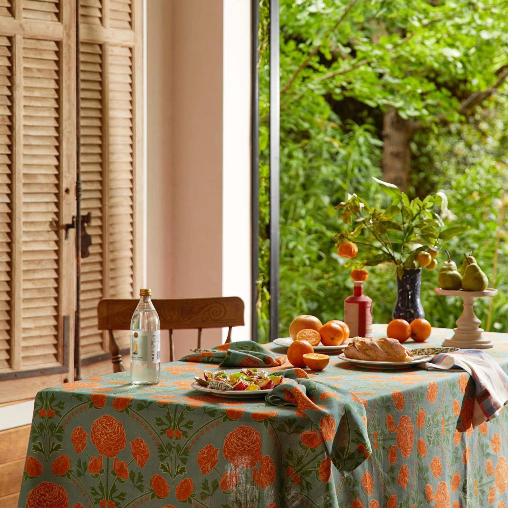 Kip & Co Woven Linen Napkin Set of 4 - Perfect Posie - Tea Pea Home