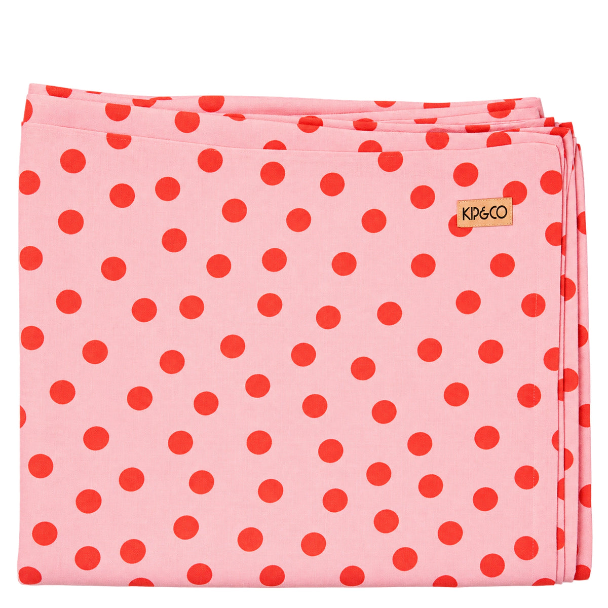 Kip & Co Linen & Cotton Tablecloth - Polkadot Pink