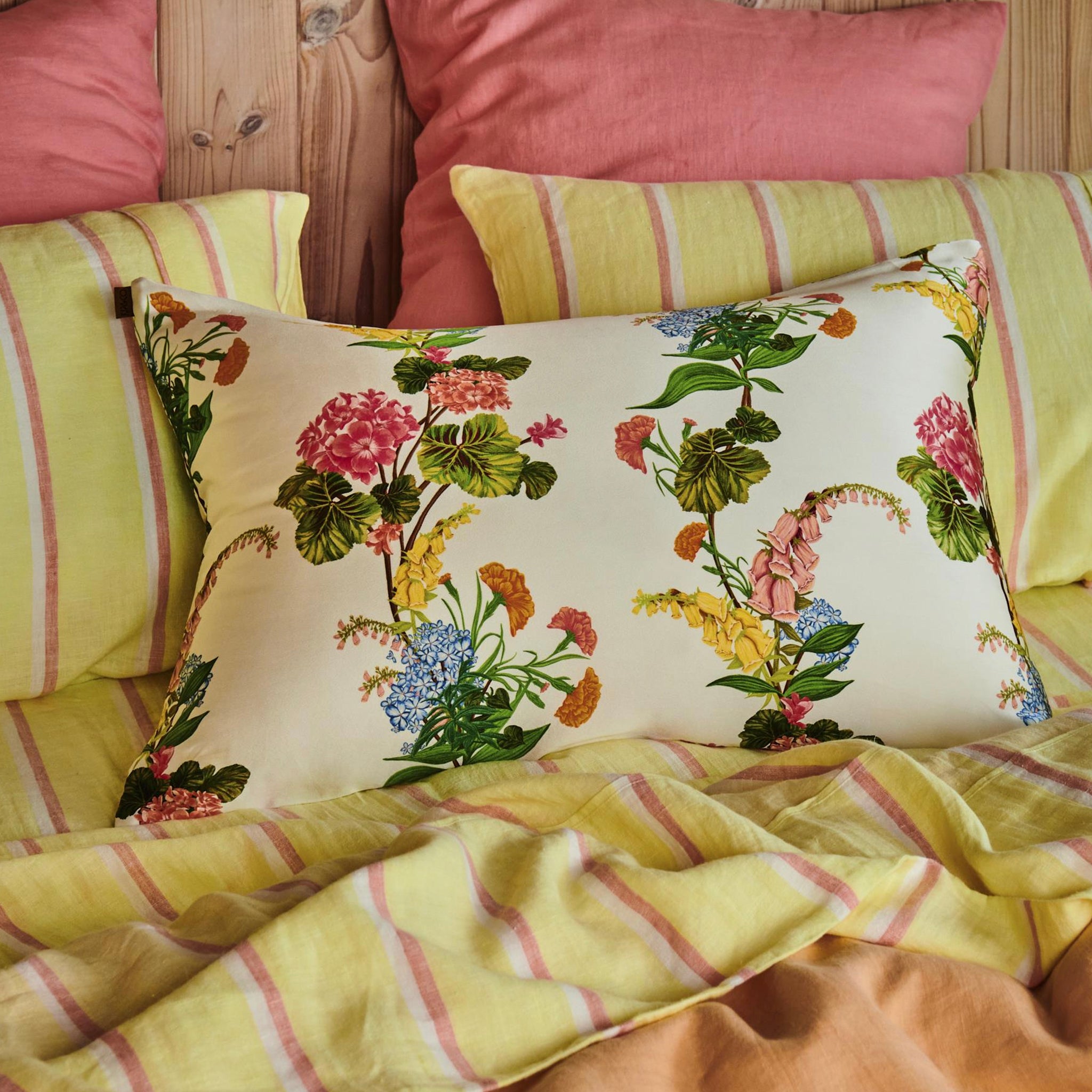 Kip & Co Silk Pillowslip - Bouquet Beauty