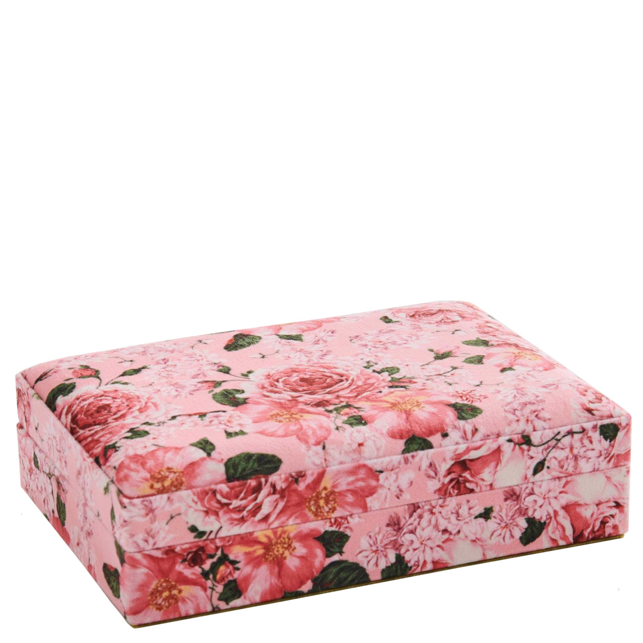 Kip & Co Small Velvet Jewellery Box - Rose Garden