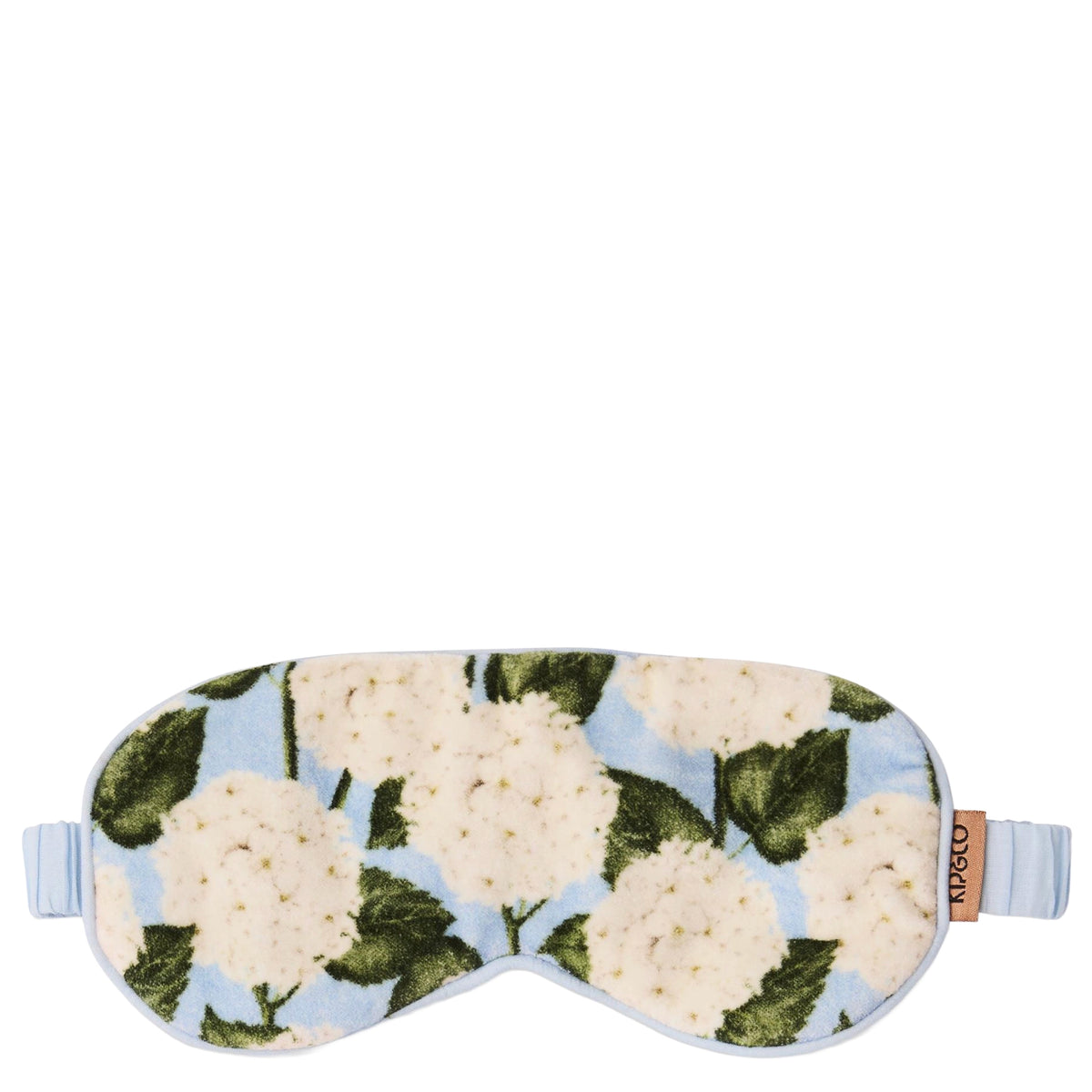 Kip & Co Velvet Bon Bon Eye Mask - Hydrangea Blue