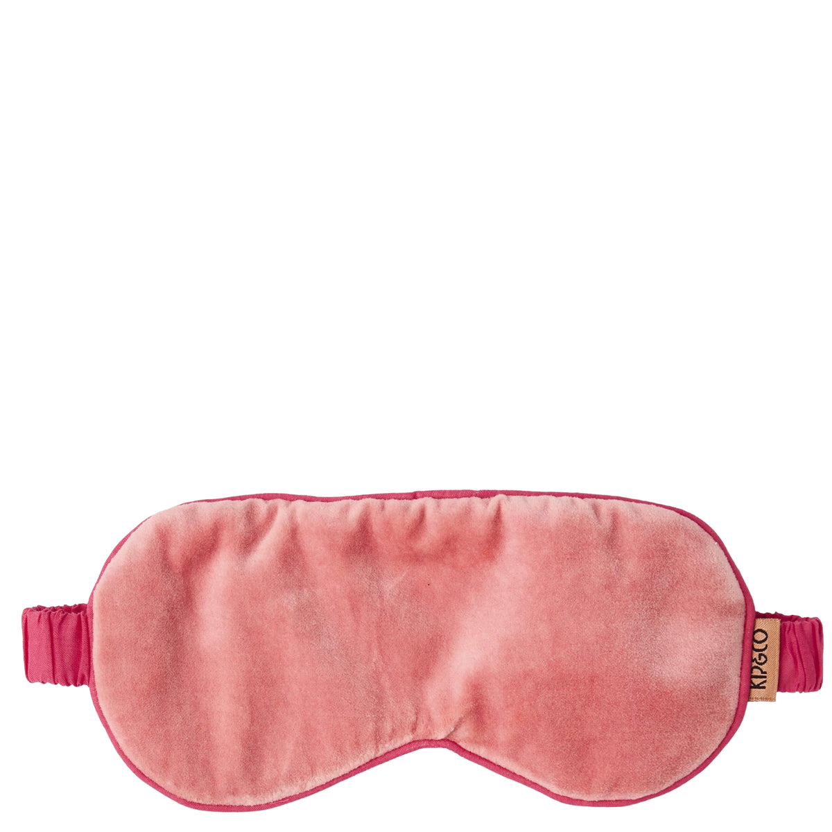 Kip & Co Velvet Bon Bon Eye Mask - Strawberry