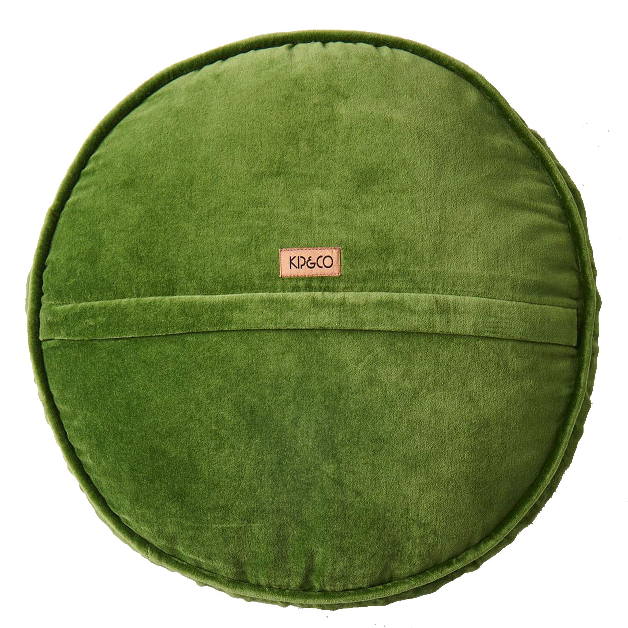 Kip & Co Velvet Pea Cushion - Campsite