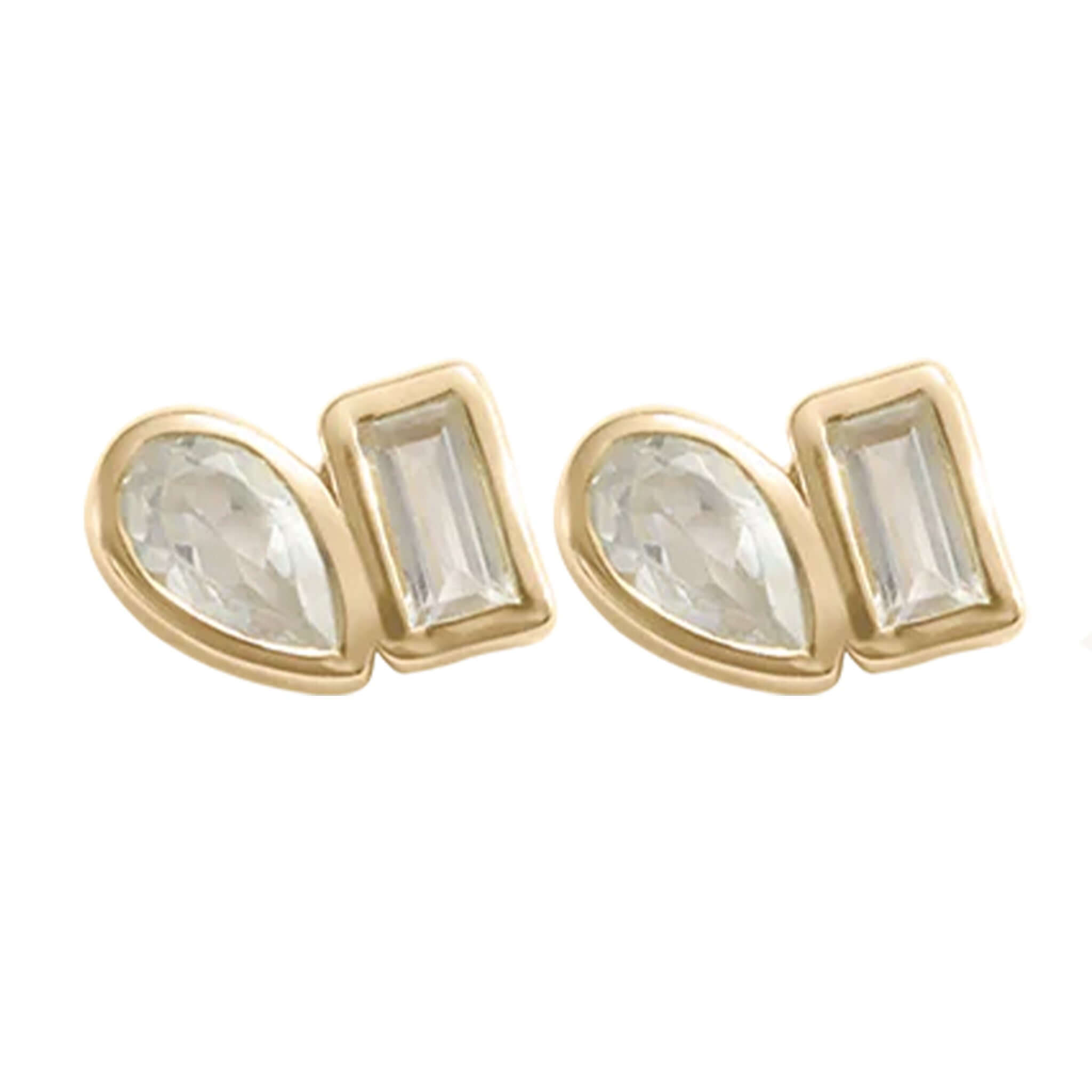Kirstin Ash Place Collection Place Stud Earrings Gold
