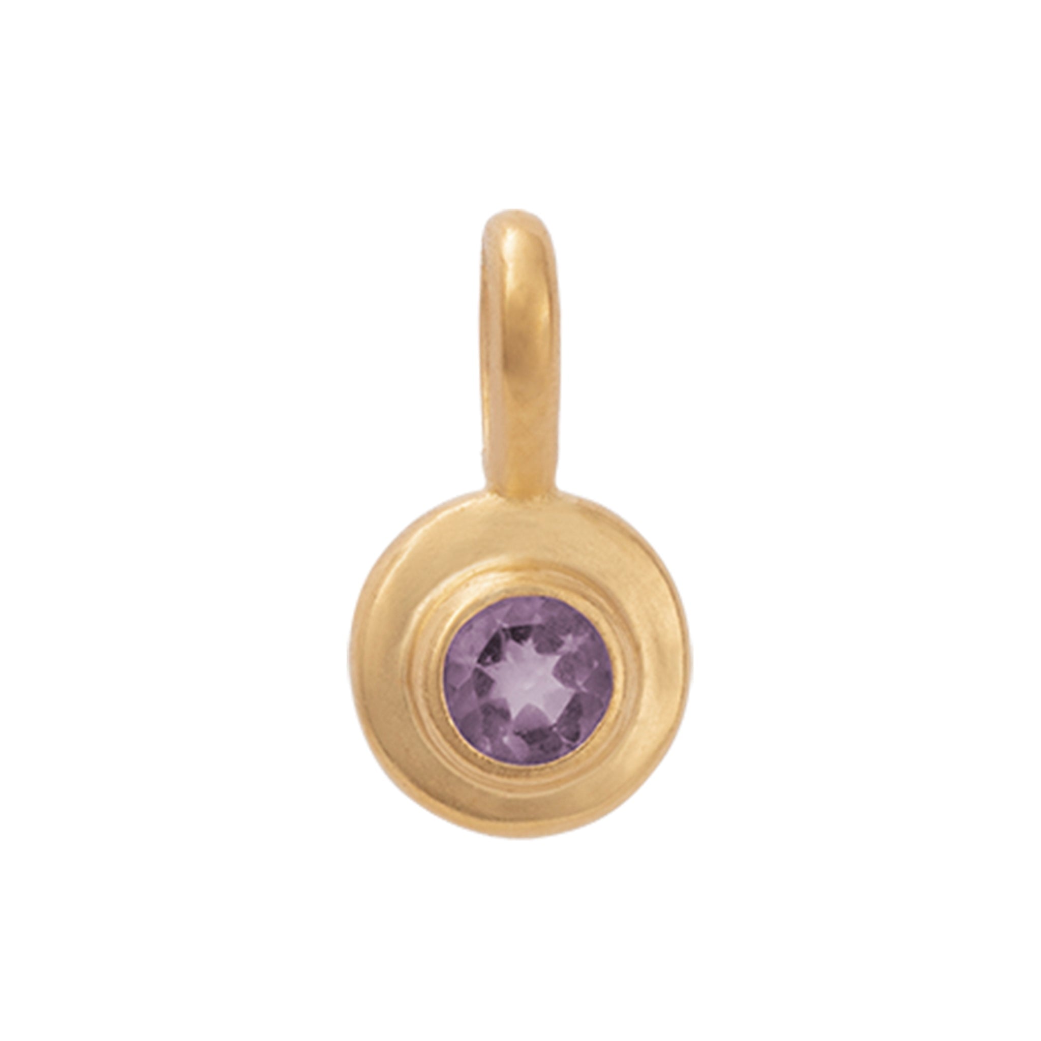 Kirstin Ash Birthstone Collection Charm - February / Amethyst - Tea Pea Home