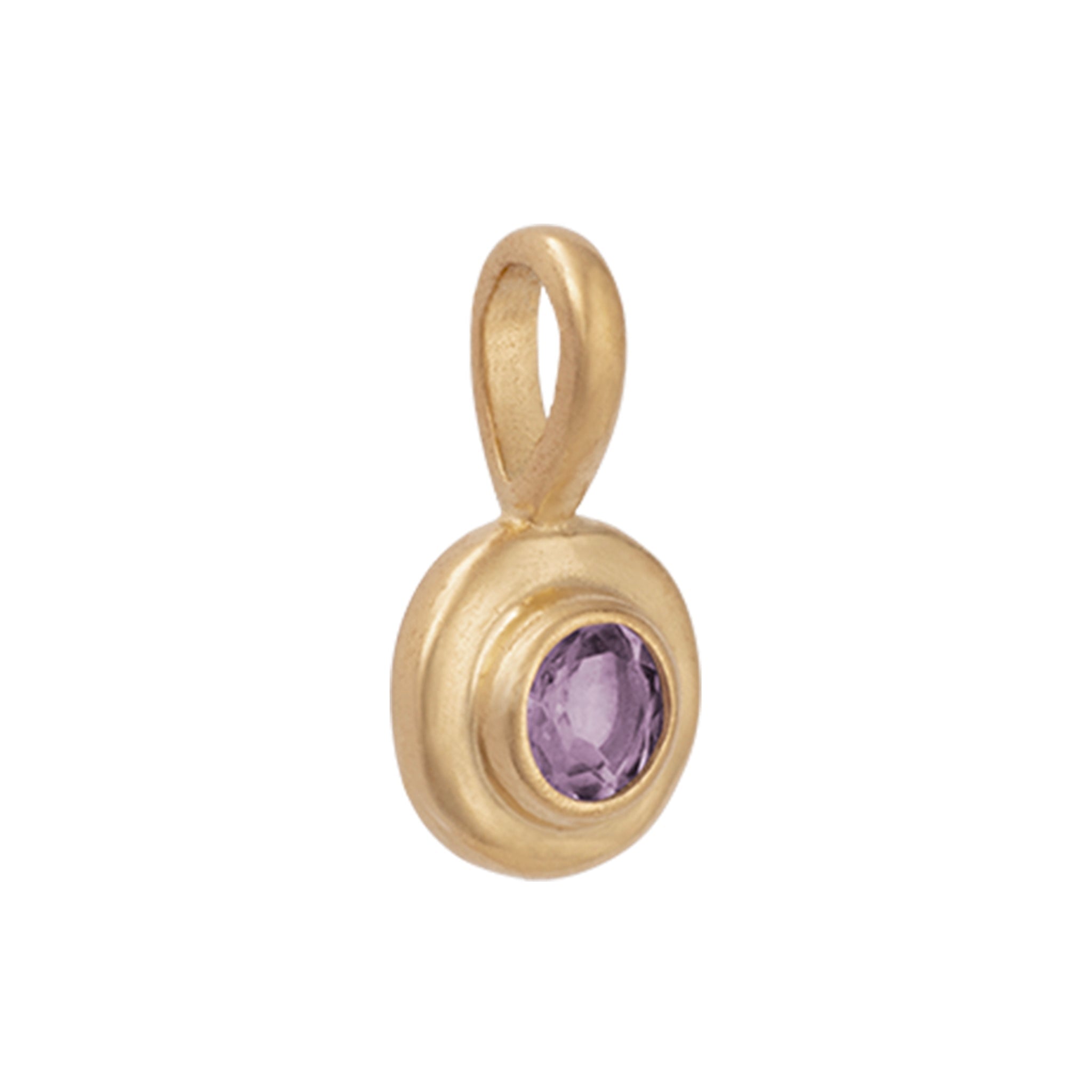 Kirstin Ash Birthstone Collection Charm - February / Amethyst - Tea Pea Home