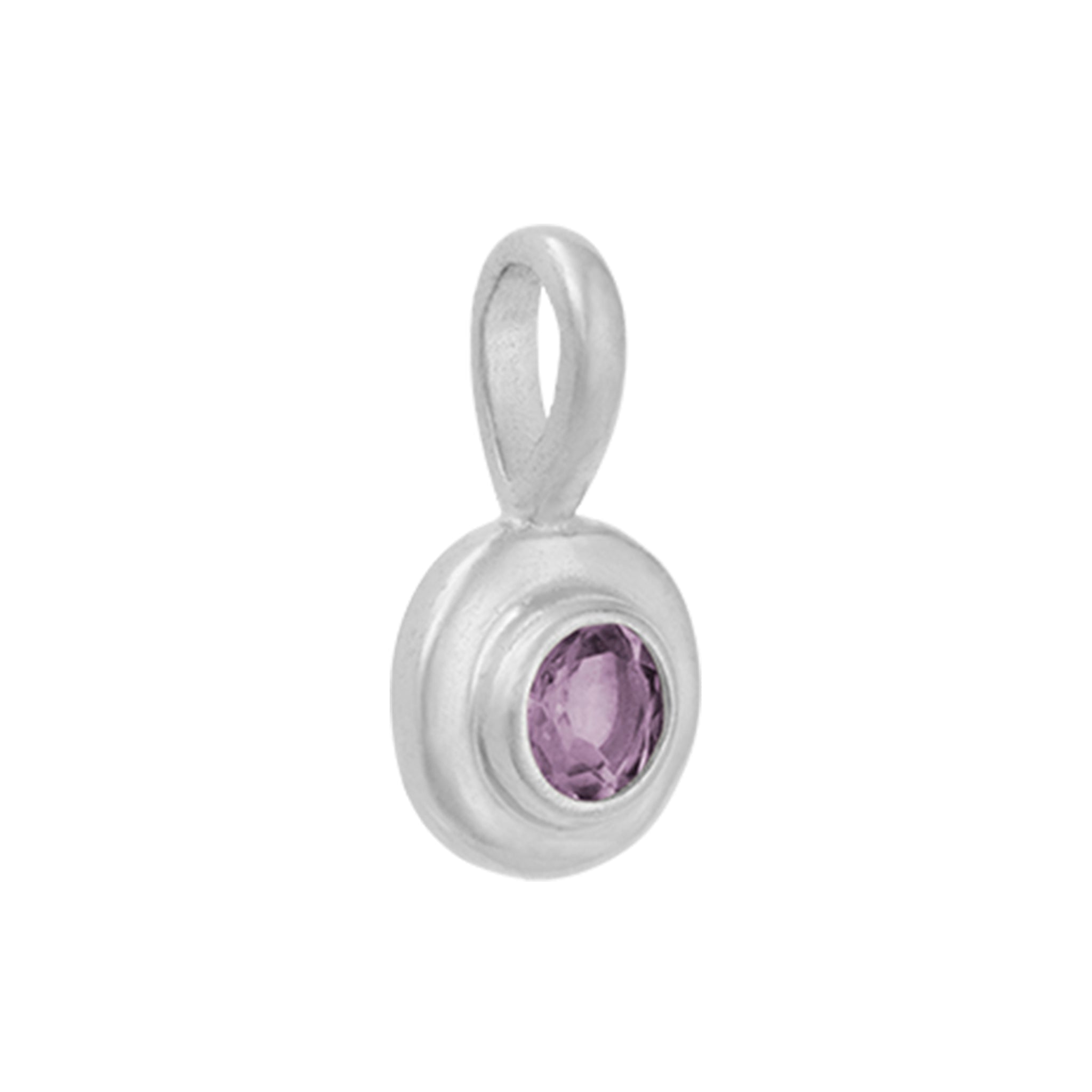 Kirstin Ash Birthstone Collection Charm - February / Amethyst - Tea Pea Home