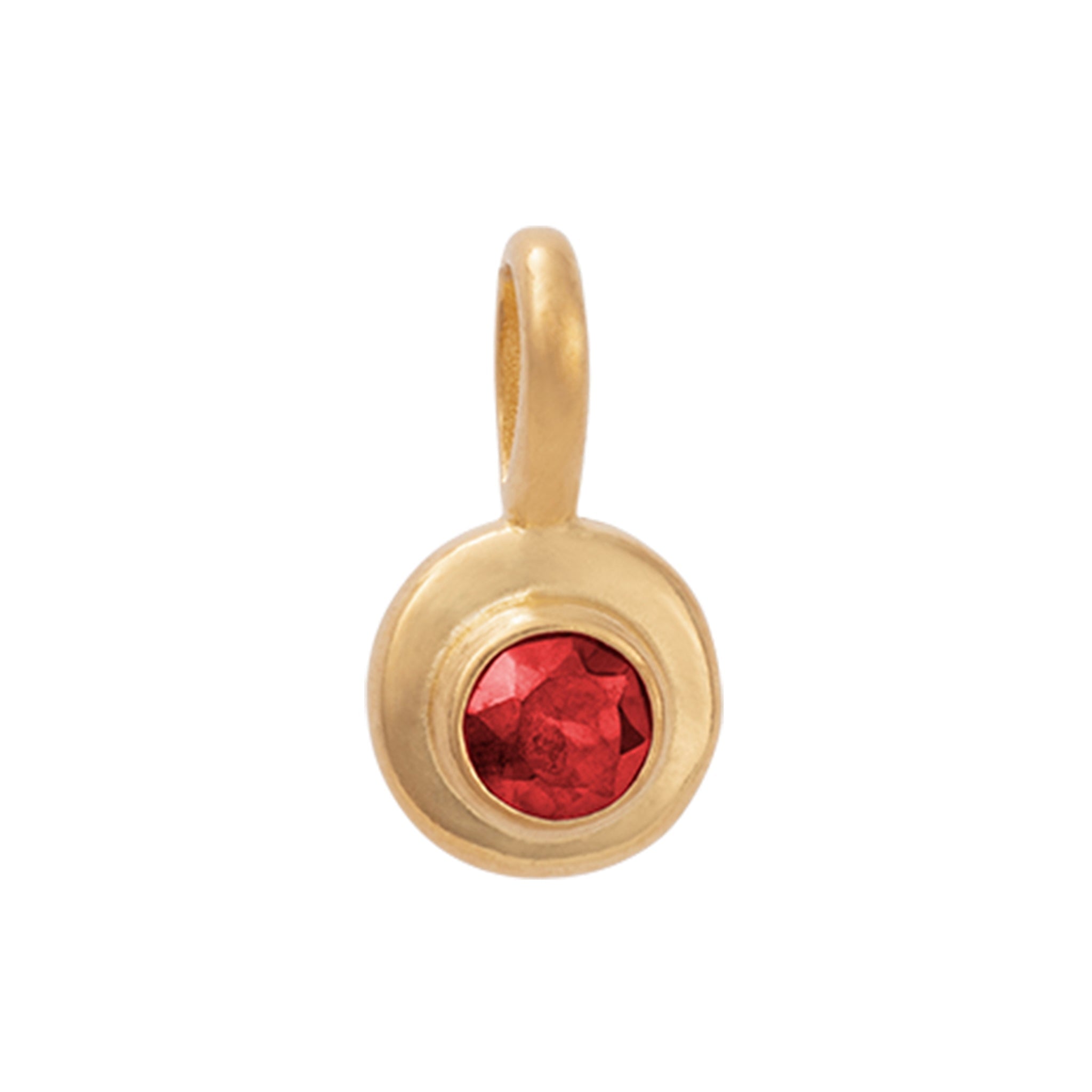 Kirstin Ash Birthstone Collection Charm - July / Ruby - Tea Pea Home