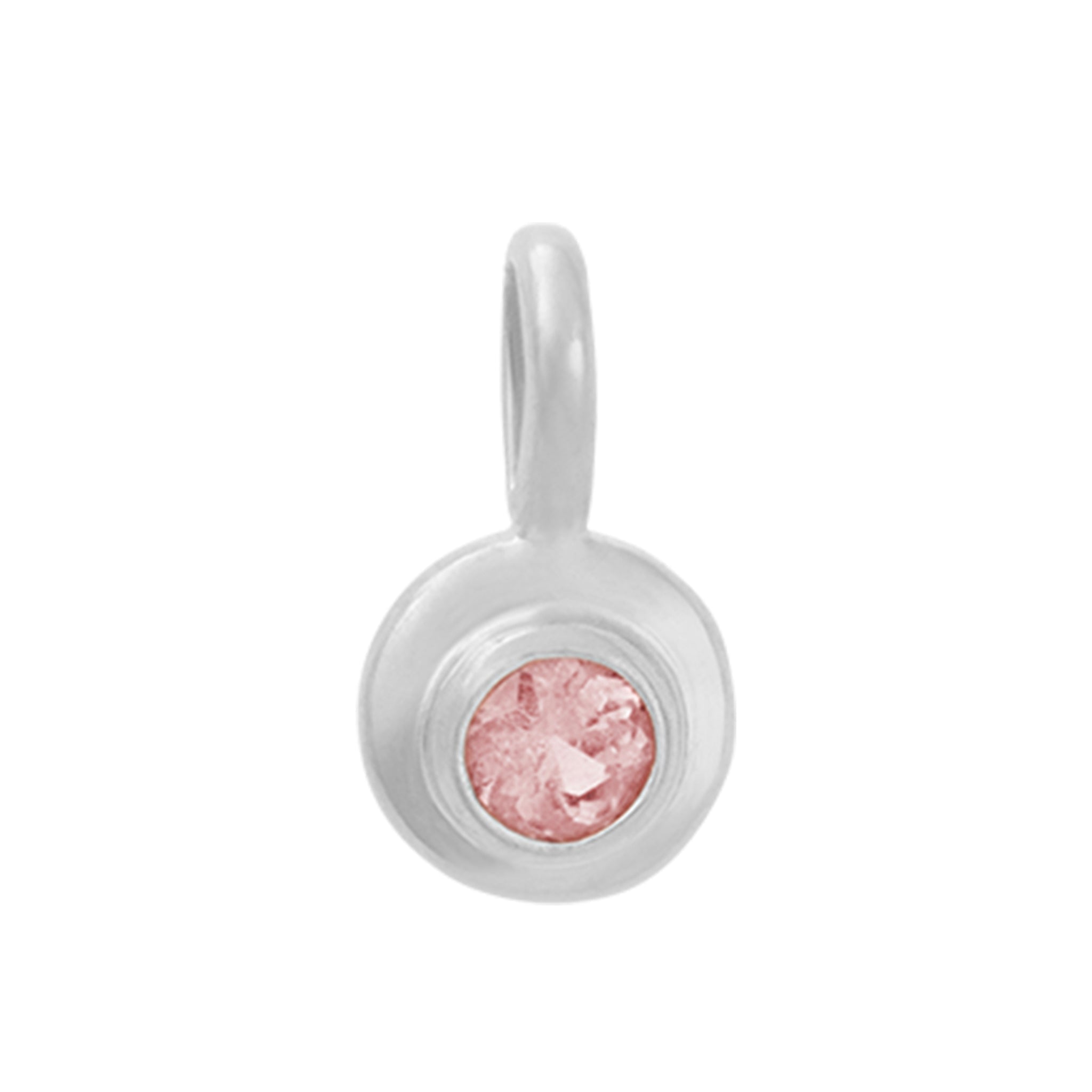 Kirstin Ash Birthstone Collection Charm - October / Pink Tourmaline - Tea Pea Home