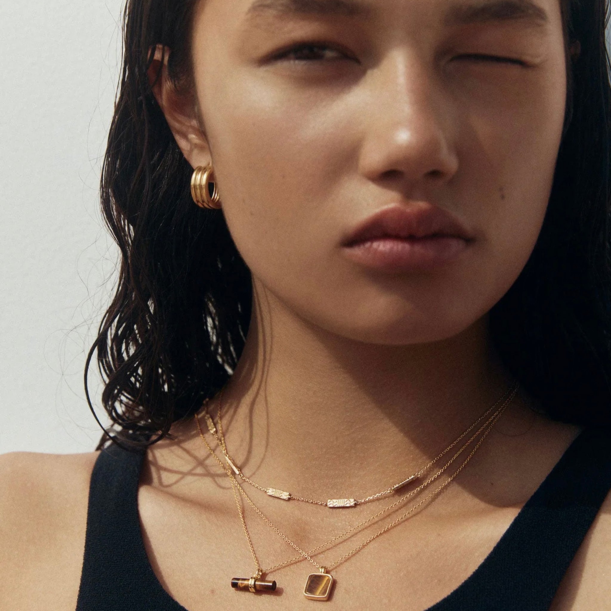 Kirstin Ash Horizon Collection Steadfast Hoops