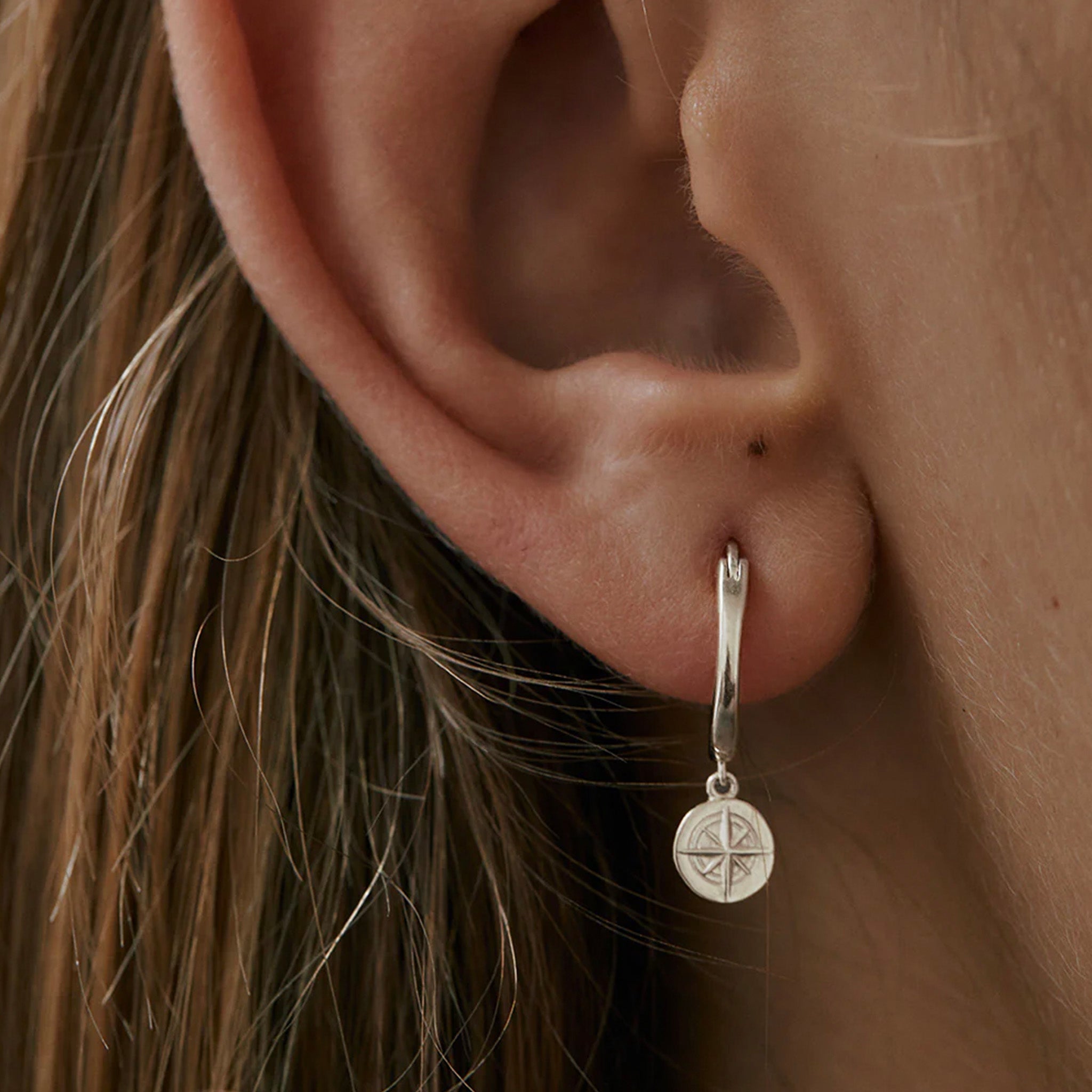 Kirstin Ash Roam Collection Wander Hoop Earrings
