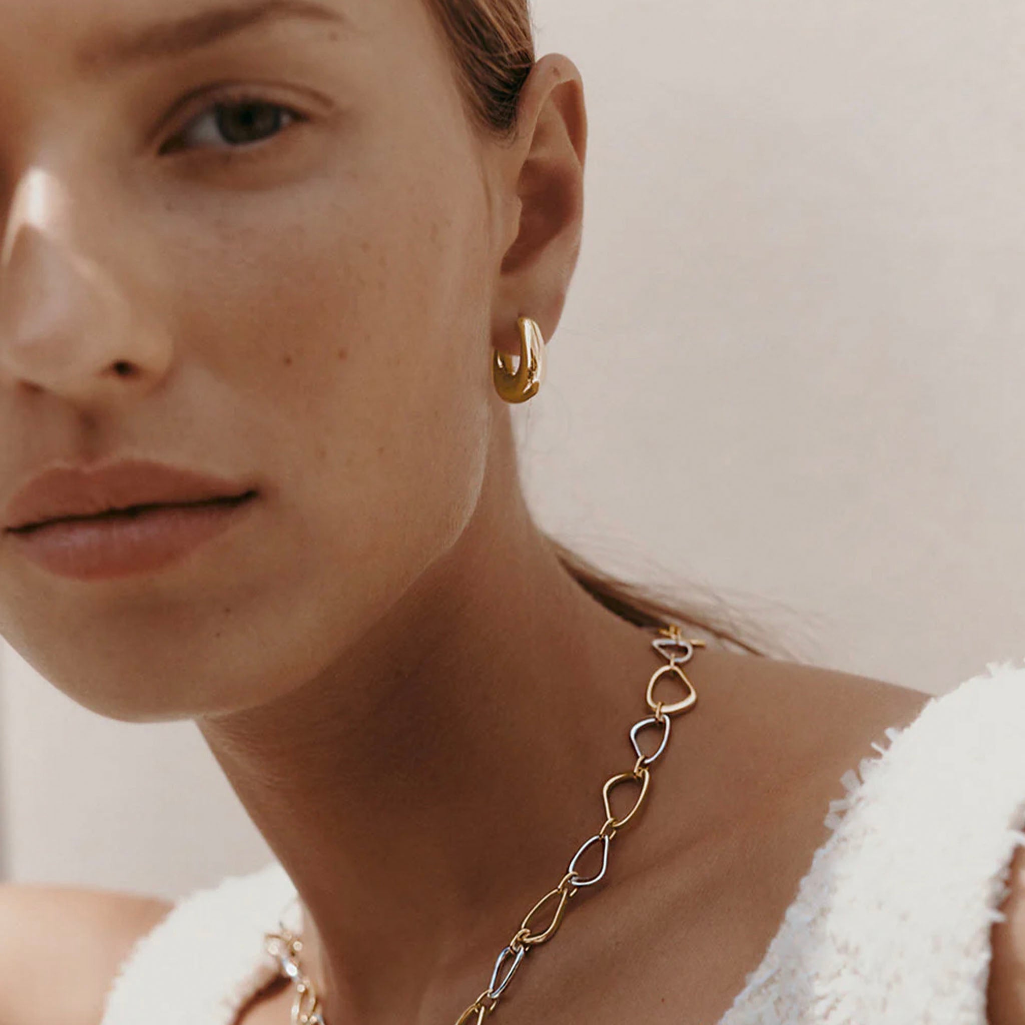 Kirstin Ash Within Motion Collection - Within Motion Hoop Earrings