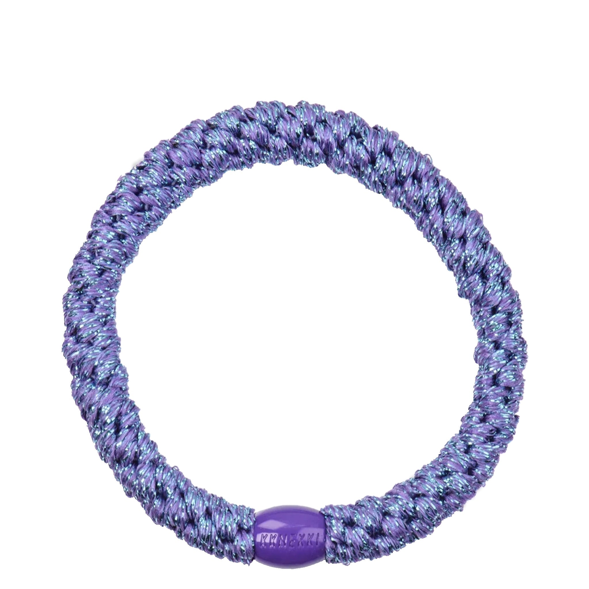 Kknekki Hair Tie - Purple Blue Glitter