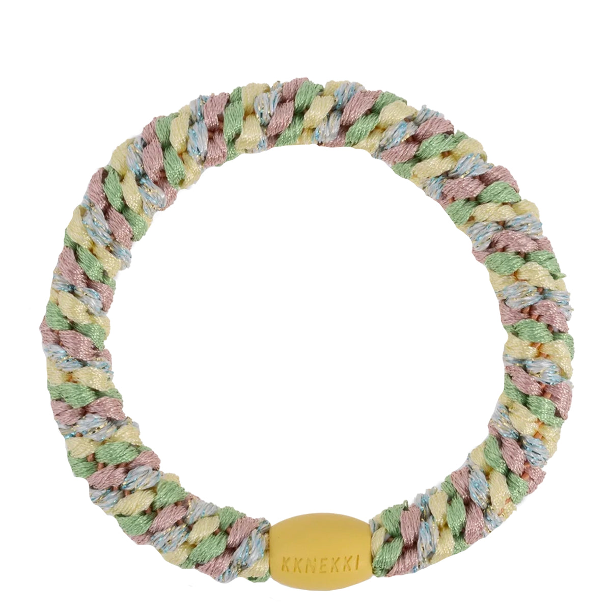 Kknekki Hair Tie - Mix Sparkle Blue Pastel Glitter