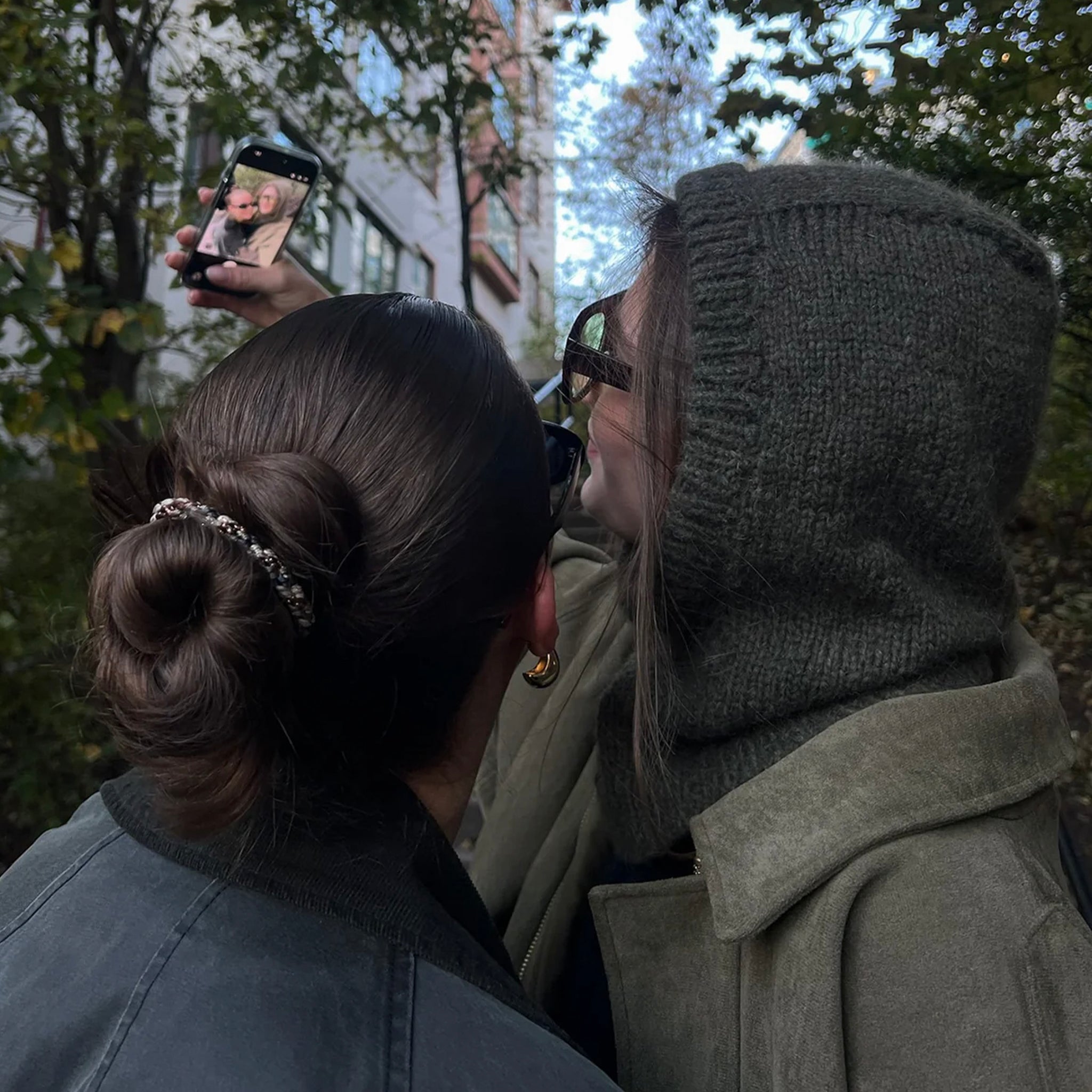 Kknekki Hair Tie - Moss Brown Glitter