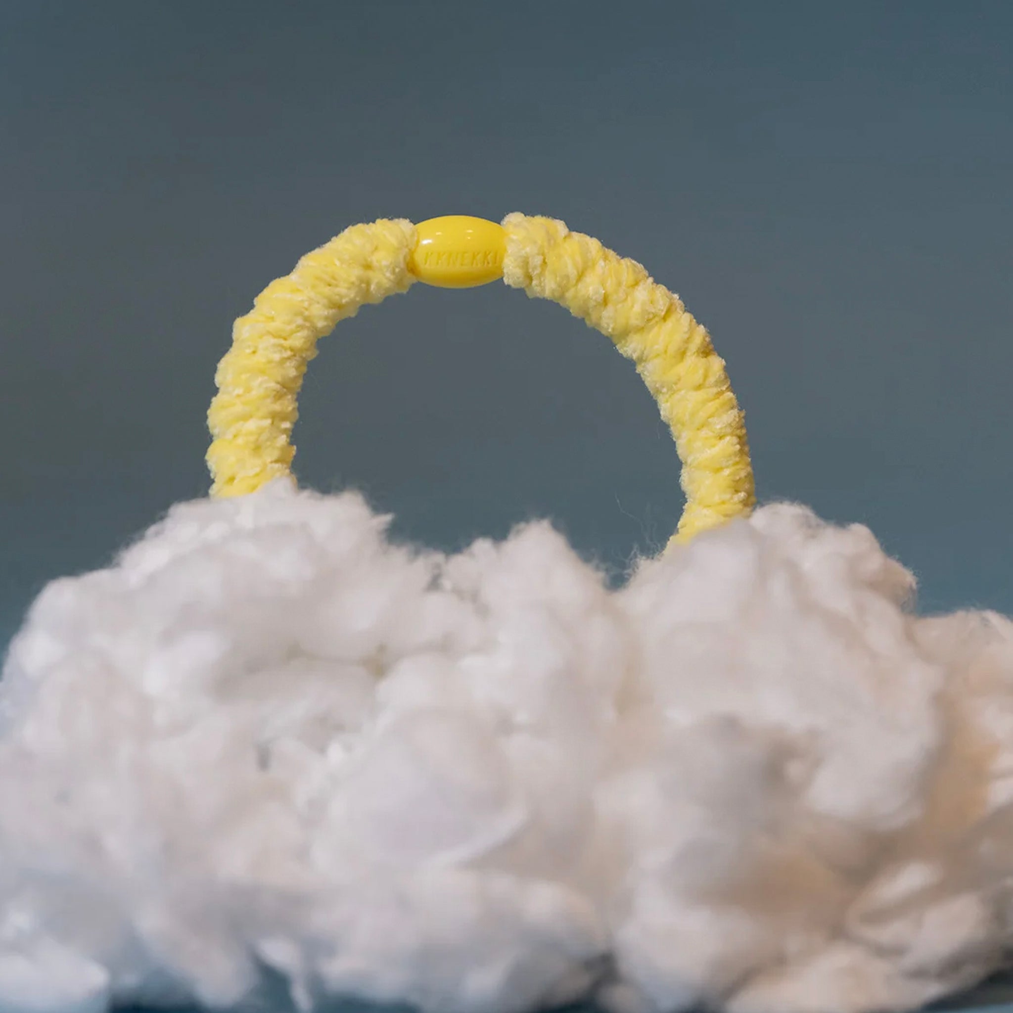 Kknekki Hair Tie - Velvet Light Yellow