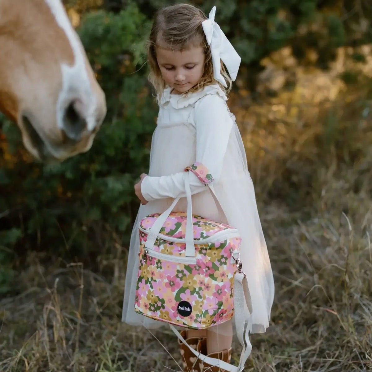 Kollab Mini Cooler Bag - Sunshine Petals