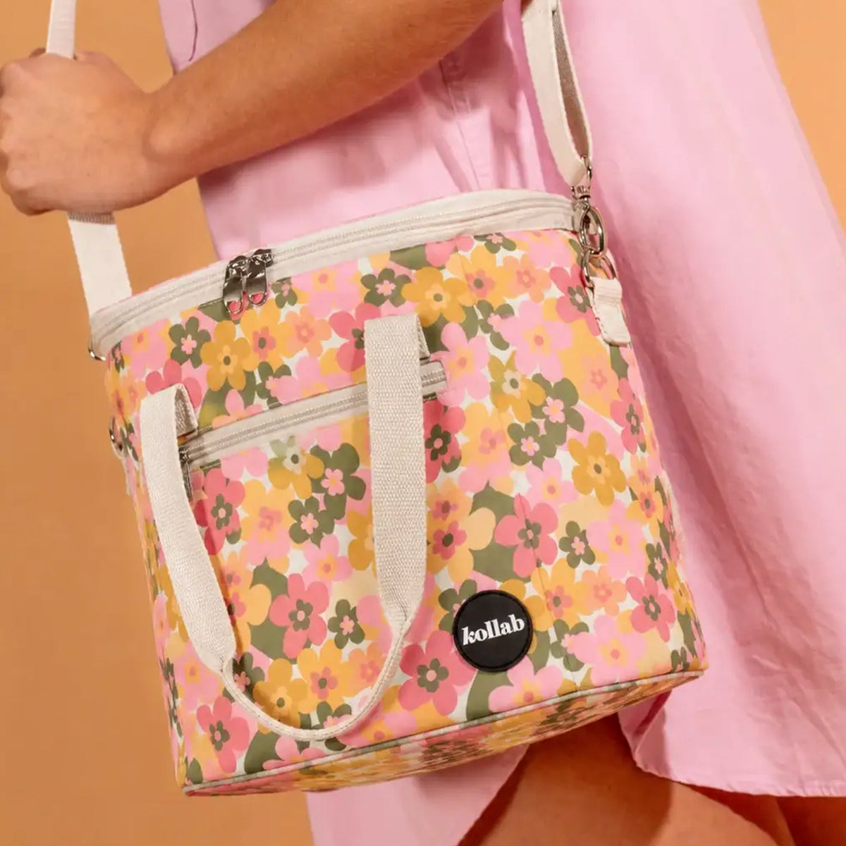 Kollab Mini Cooler Bag - Sunshine Petals