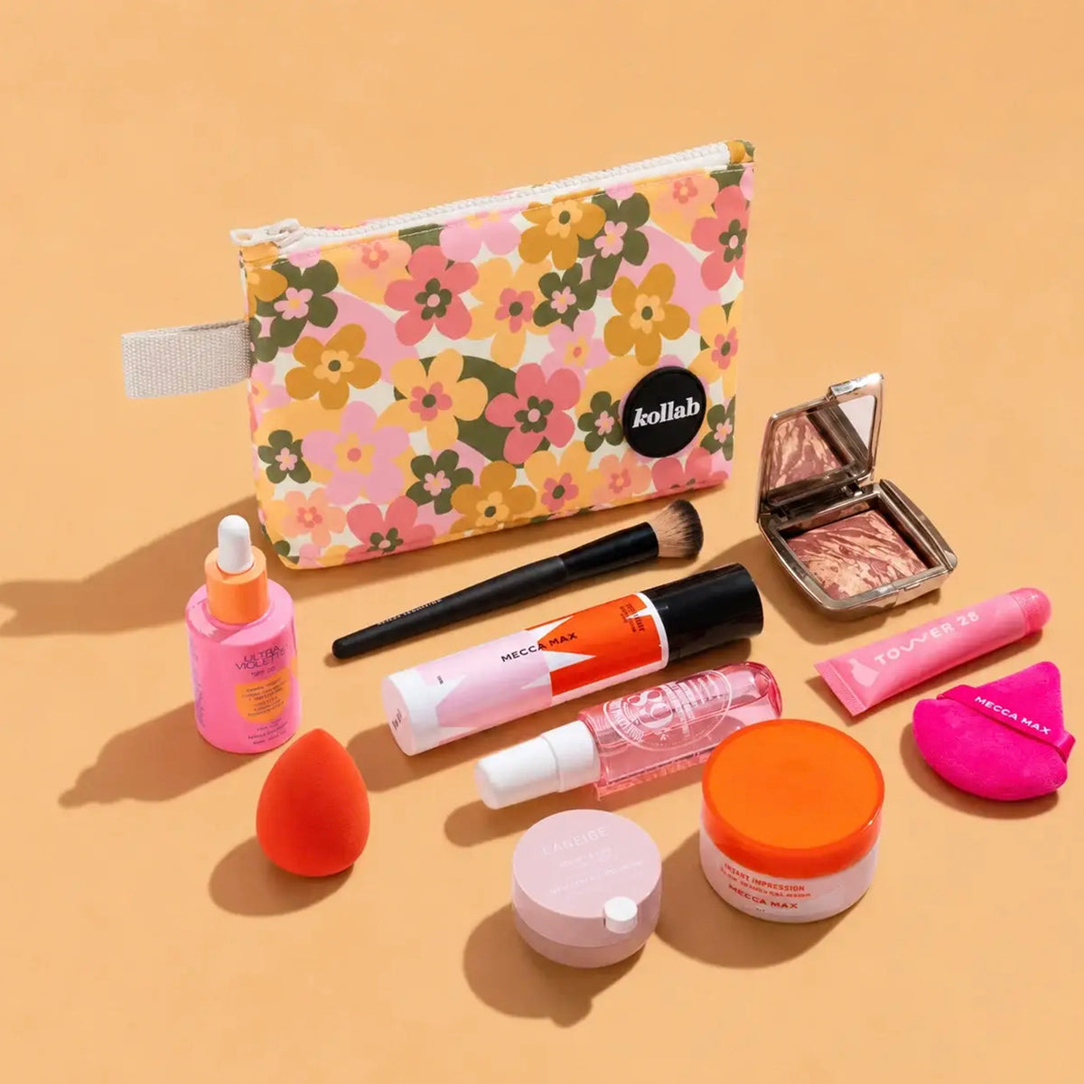 Kollab Mini Pouch - Sunshine Petals
