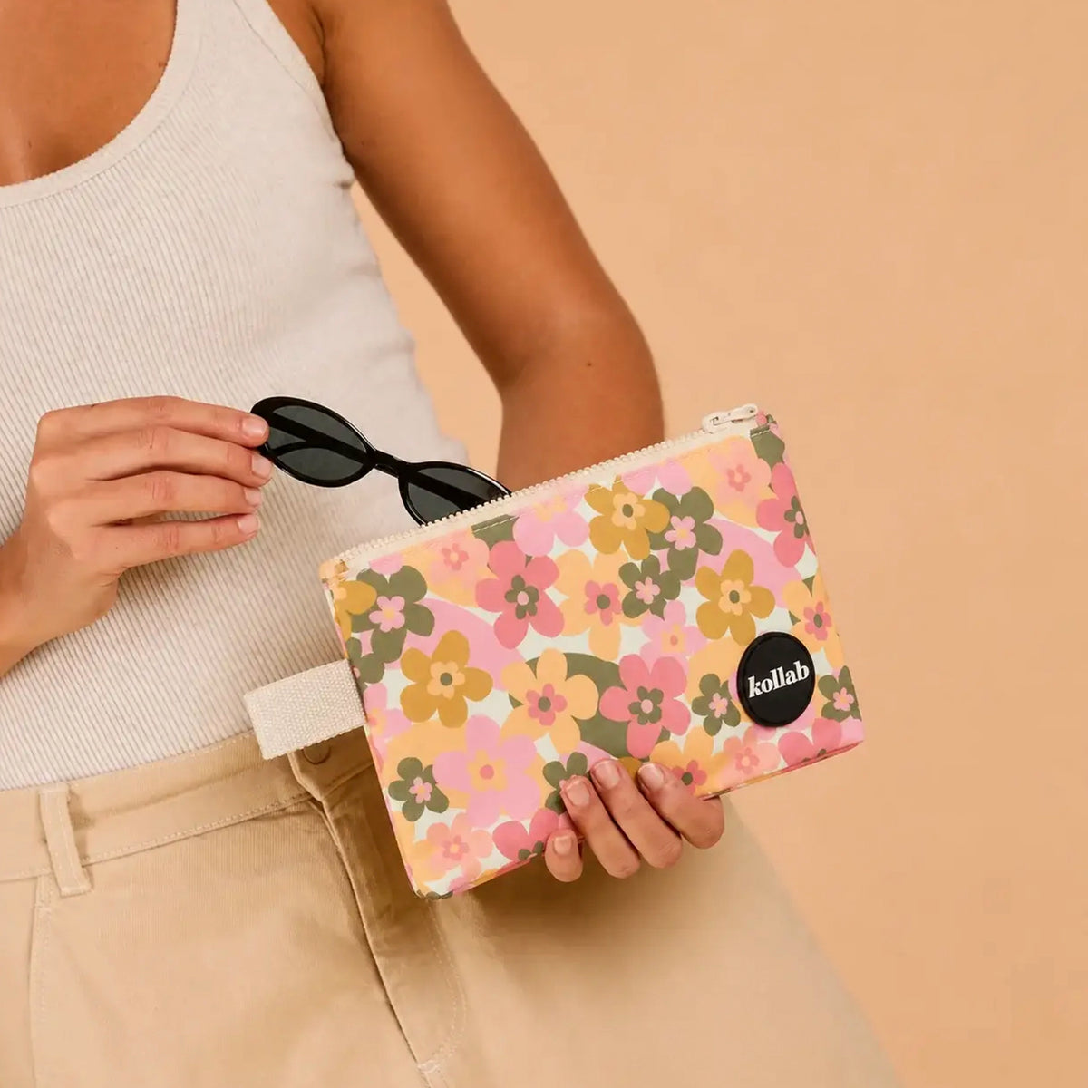 Kollab Mini Pouch - Sunshine Petals