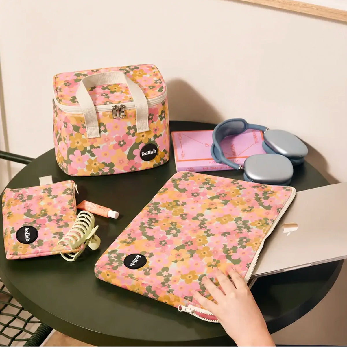 Kollab Mini Pouch - Sunshine Petals