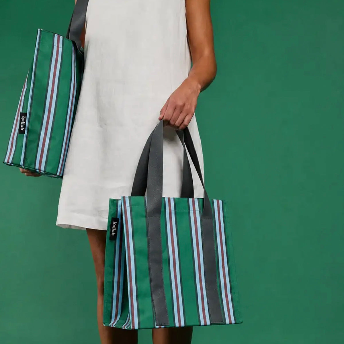Kollab Shopper Tote - Regent Stripe