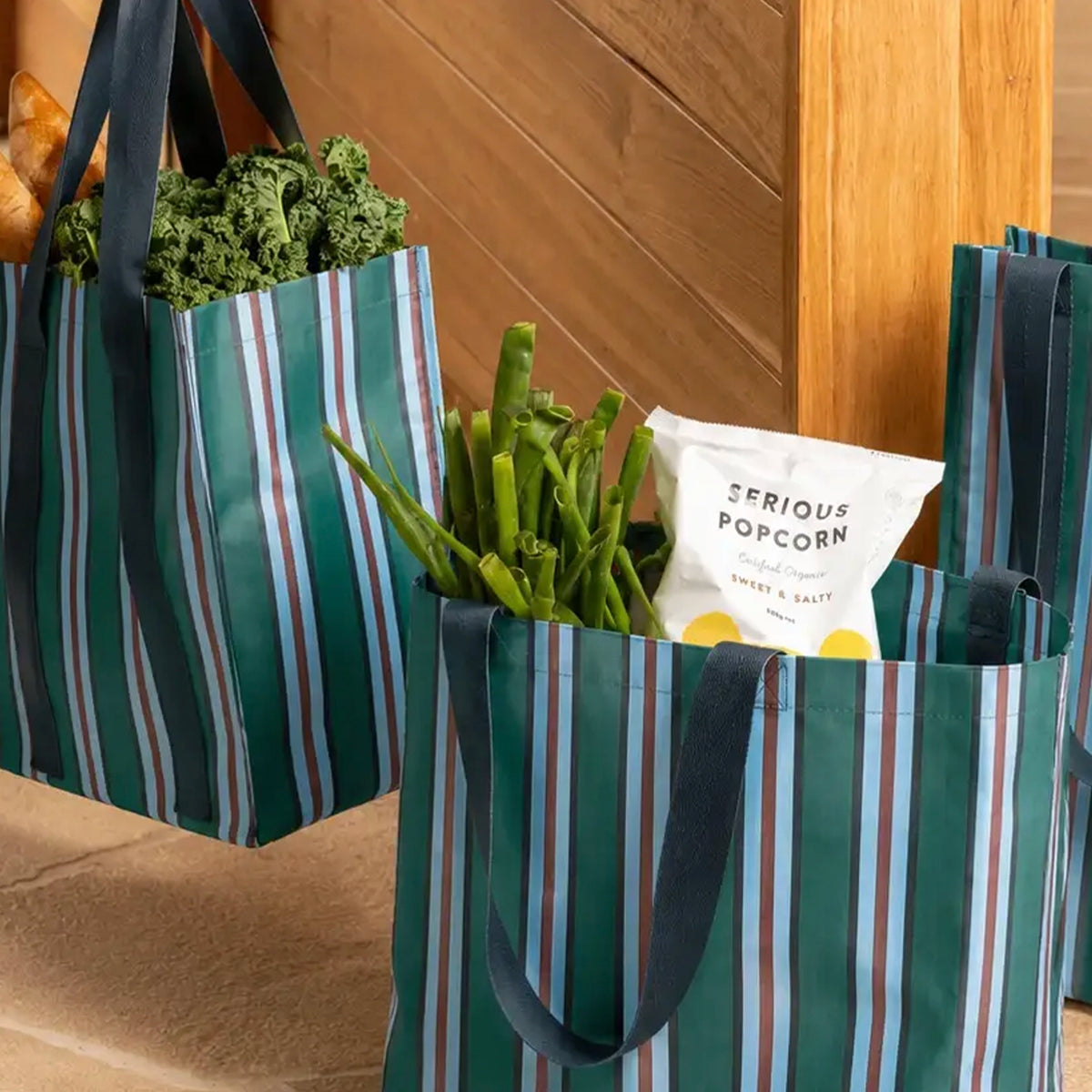 Kollab Shopper Tote - Regent Stripe