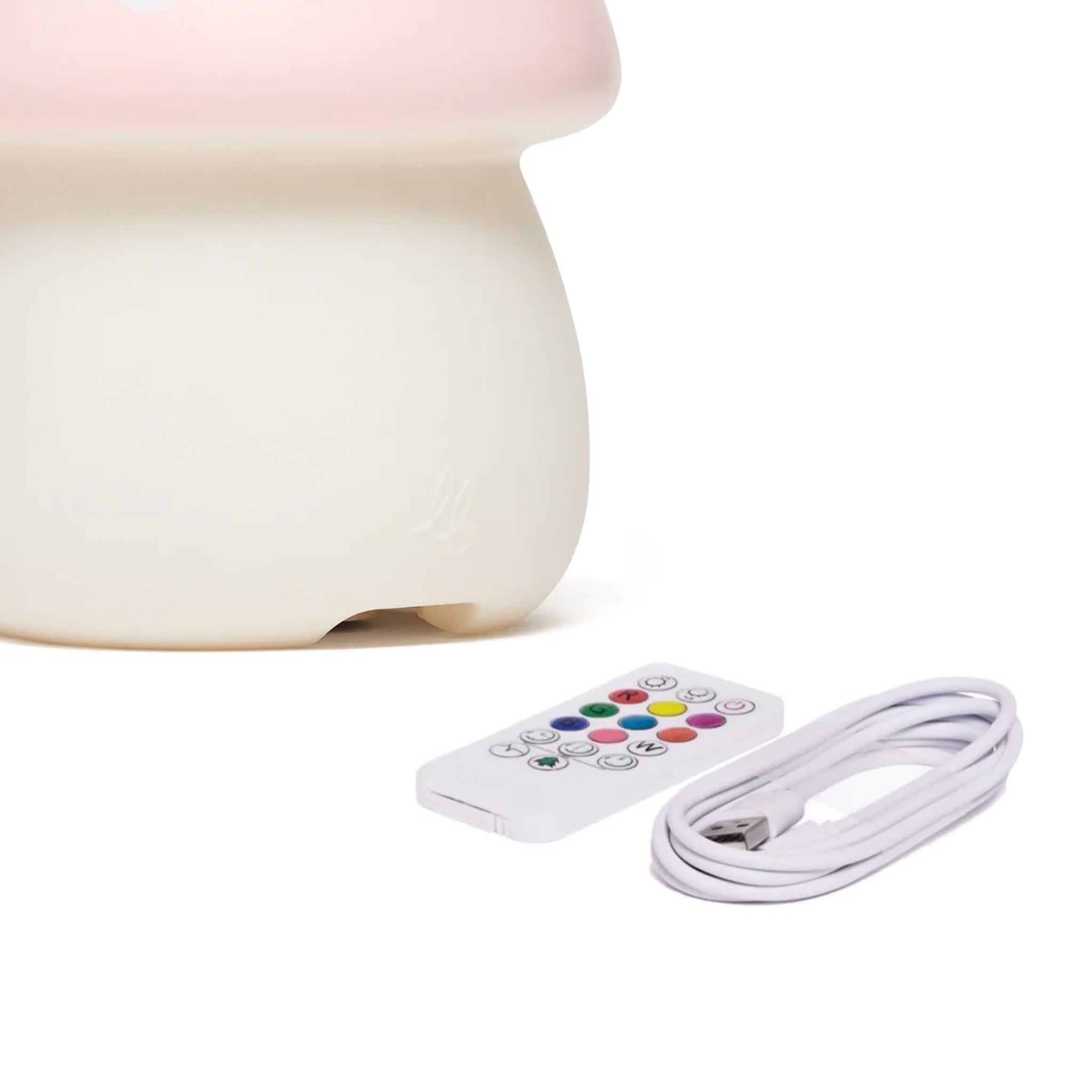 Little Belle Fairy House USB Charging LED Carry Lantern - Pink & White