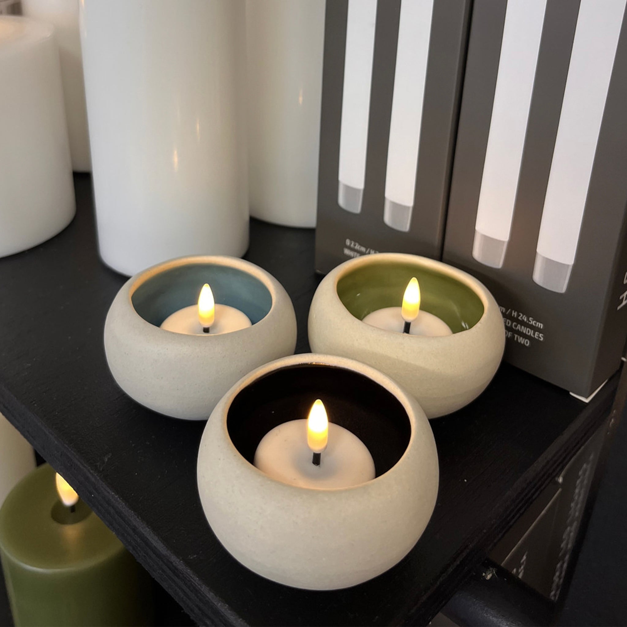 LED Tealight Candle - White - Tea Pea Home