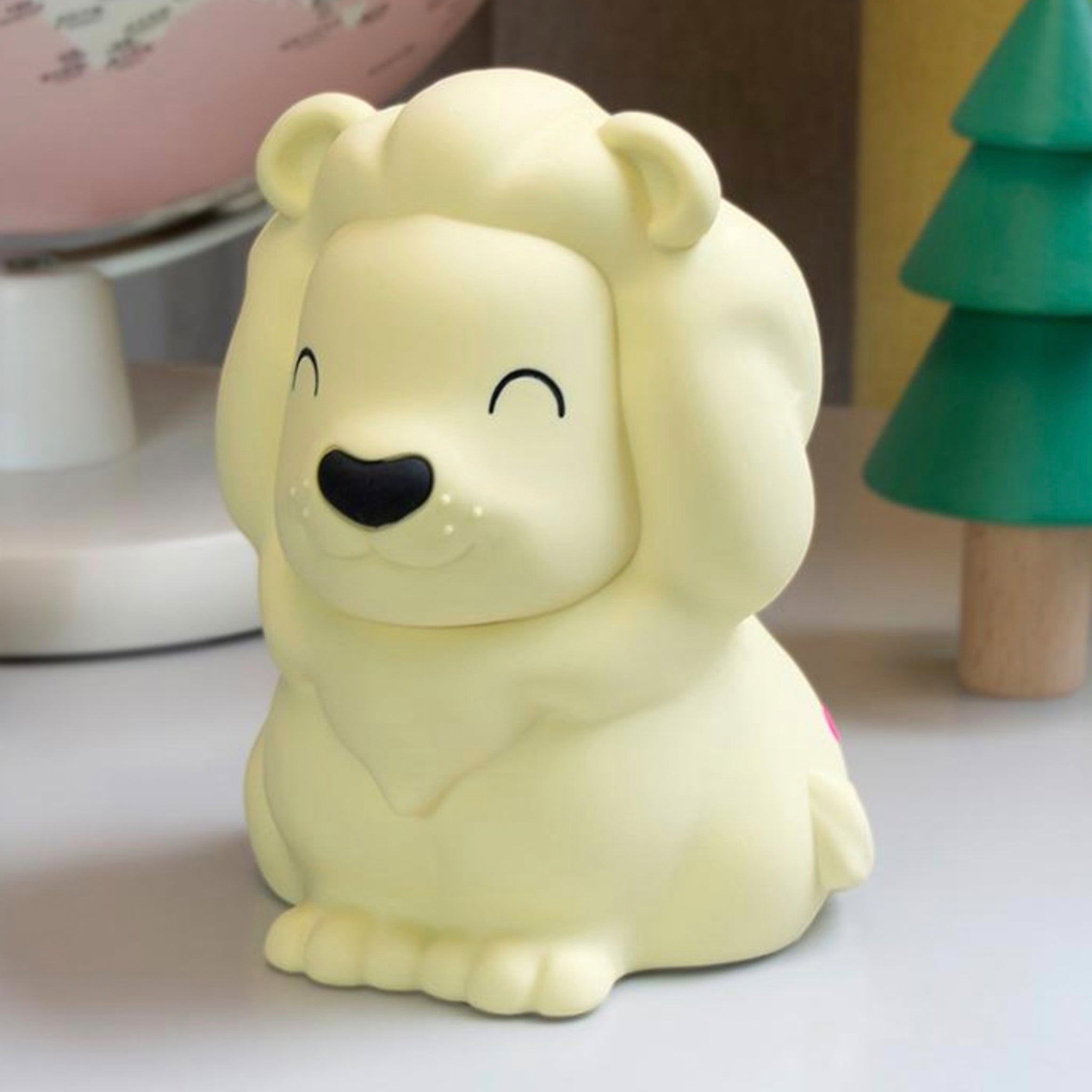 LED Rechargeable Squishy Colour Changing Night Light  - Nala the Lion