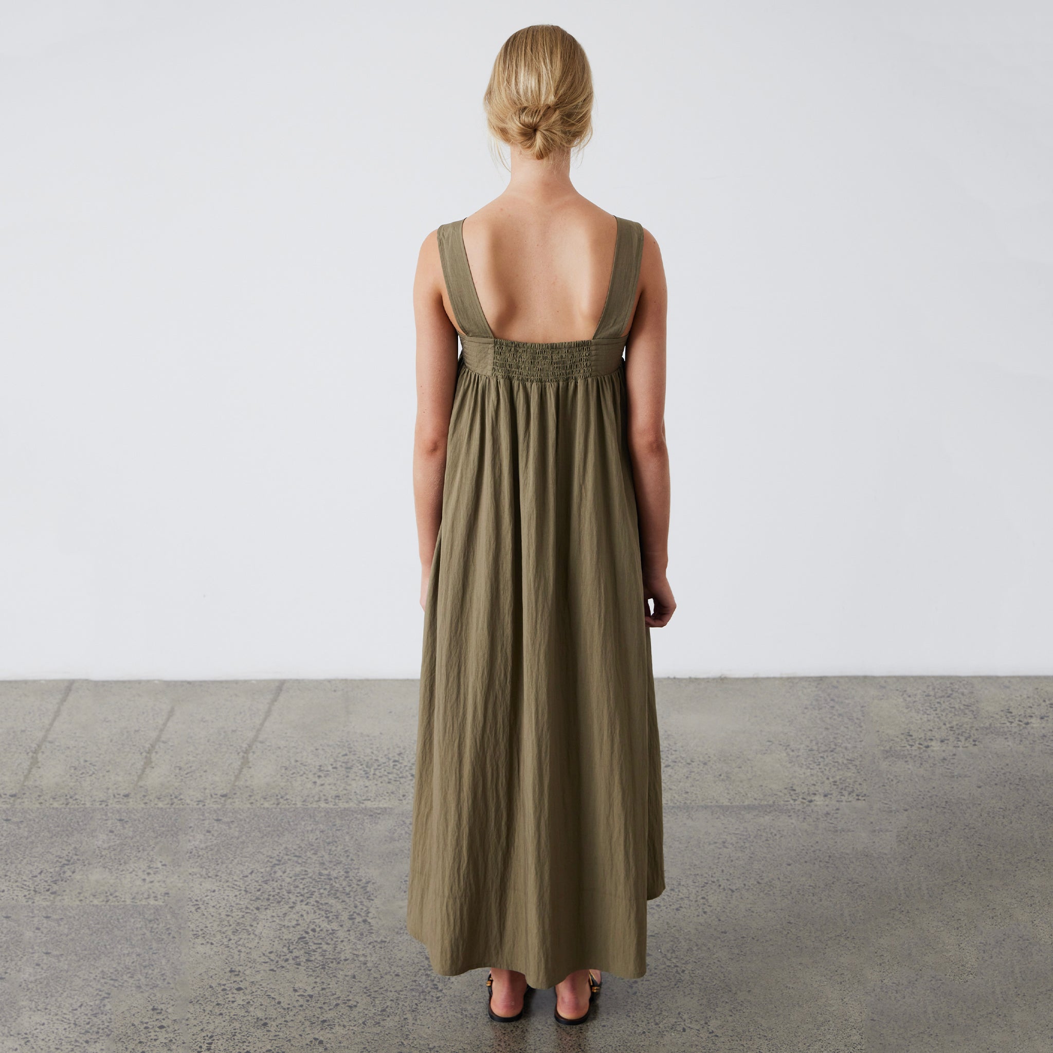 Laing Ana Dress - Khaki