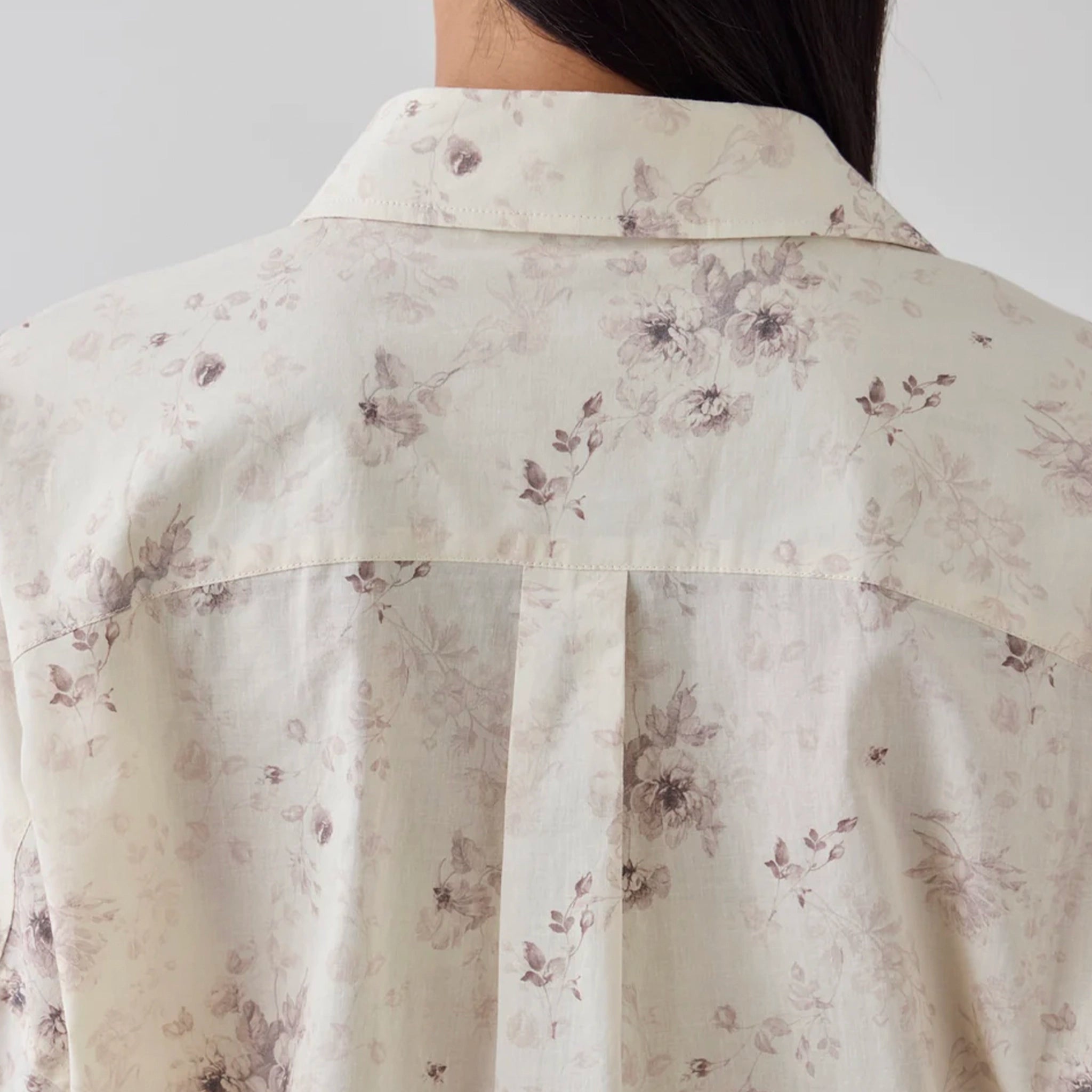 Laing Boyfriend Shirt - Floral