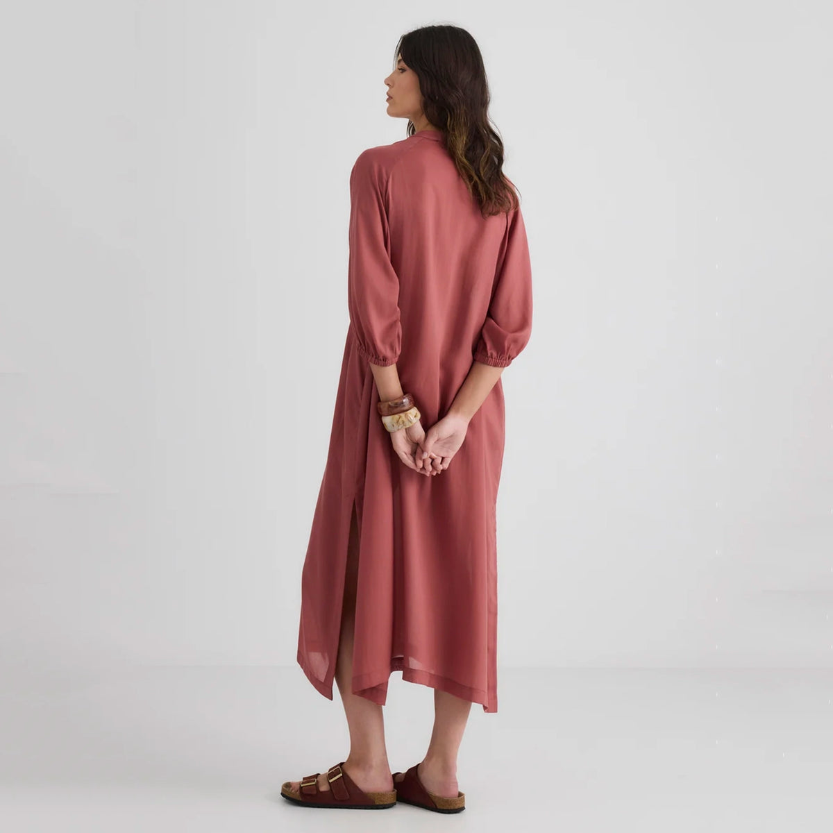Laing Soleil Popover Dress - Rose Copper