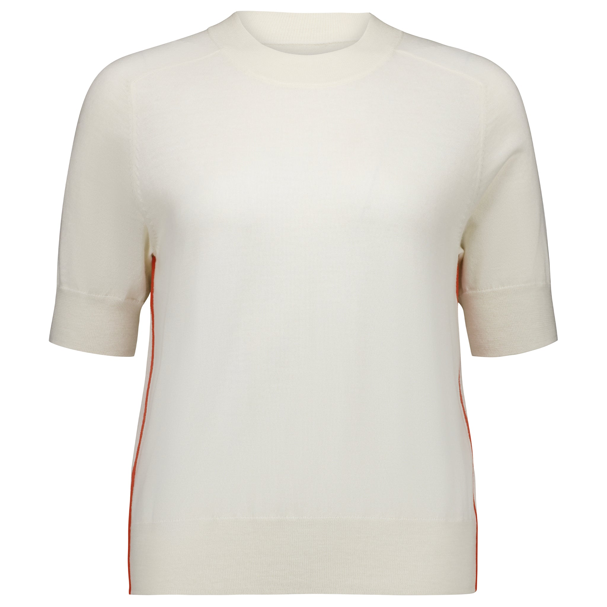 Laing Ultimate Merino Knit T-Shirt - Cream