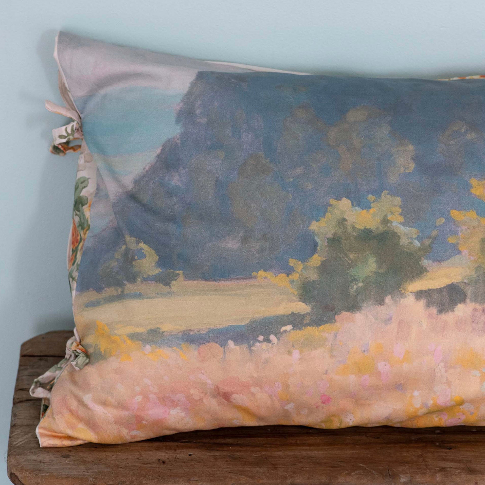 Lazybones Organic Cotton Pillowslip Set - Landscape