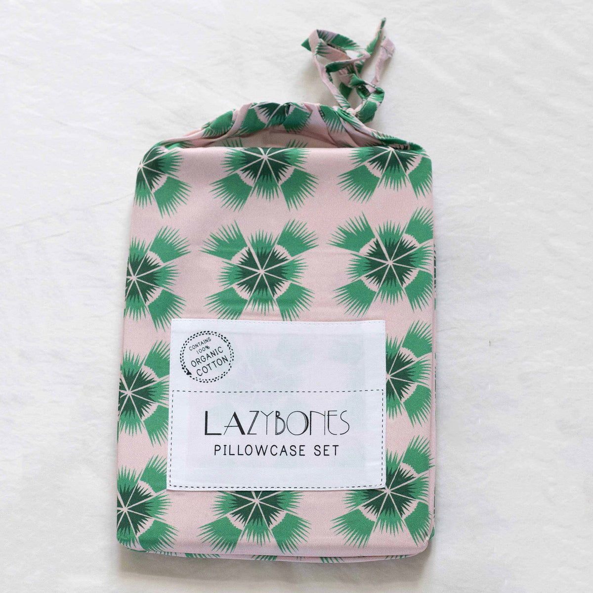 Lazybones Organic Cotton Pillowslip Set - Mary VW