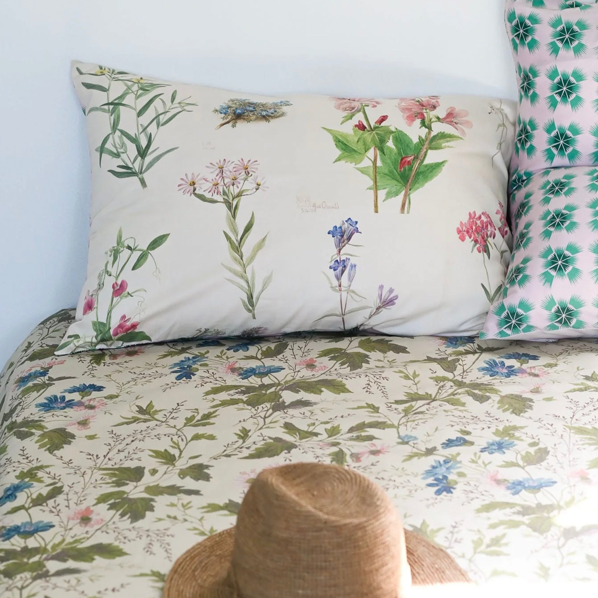 Lazybones Organic Cotton Pillowslip Set - Mary VW