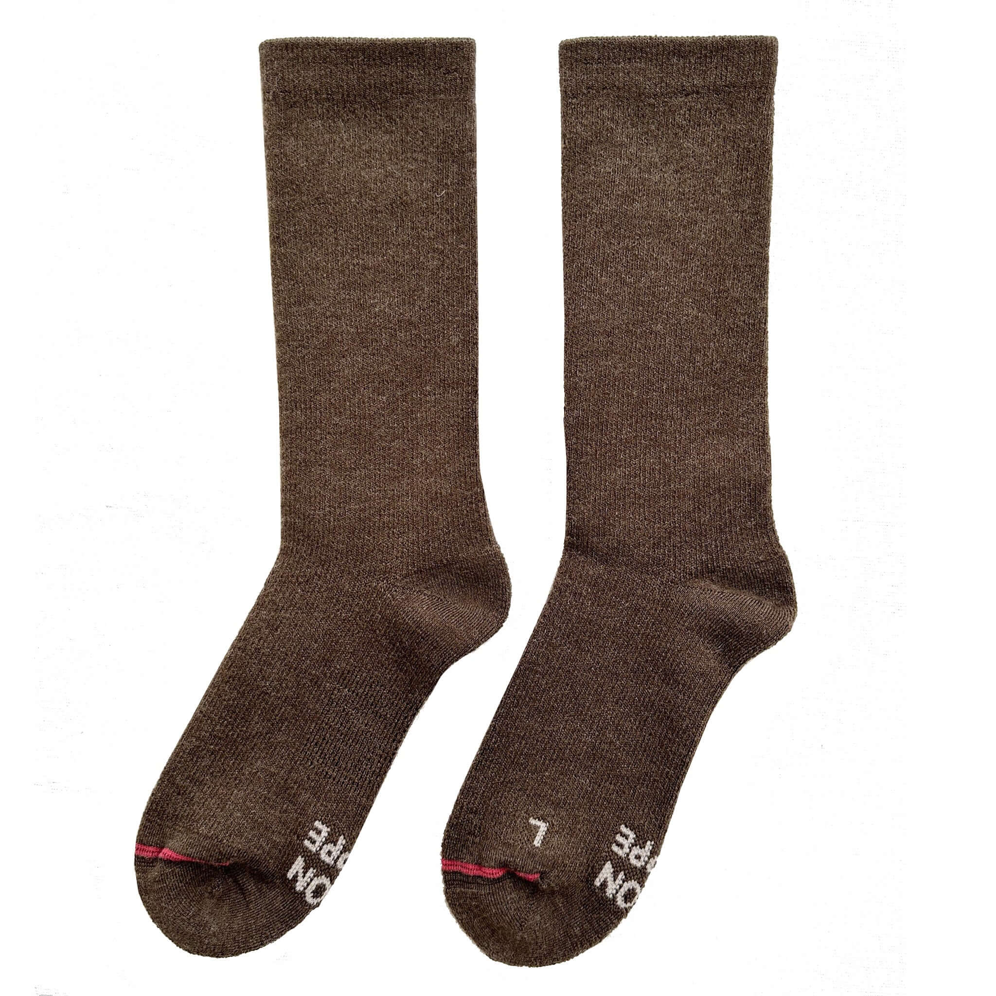 Le Bon Shoppe Camper Socks - Wood - comfortable Merino wool blend socks for adventures and everyday wear.