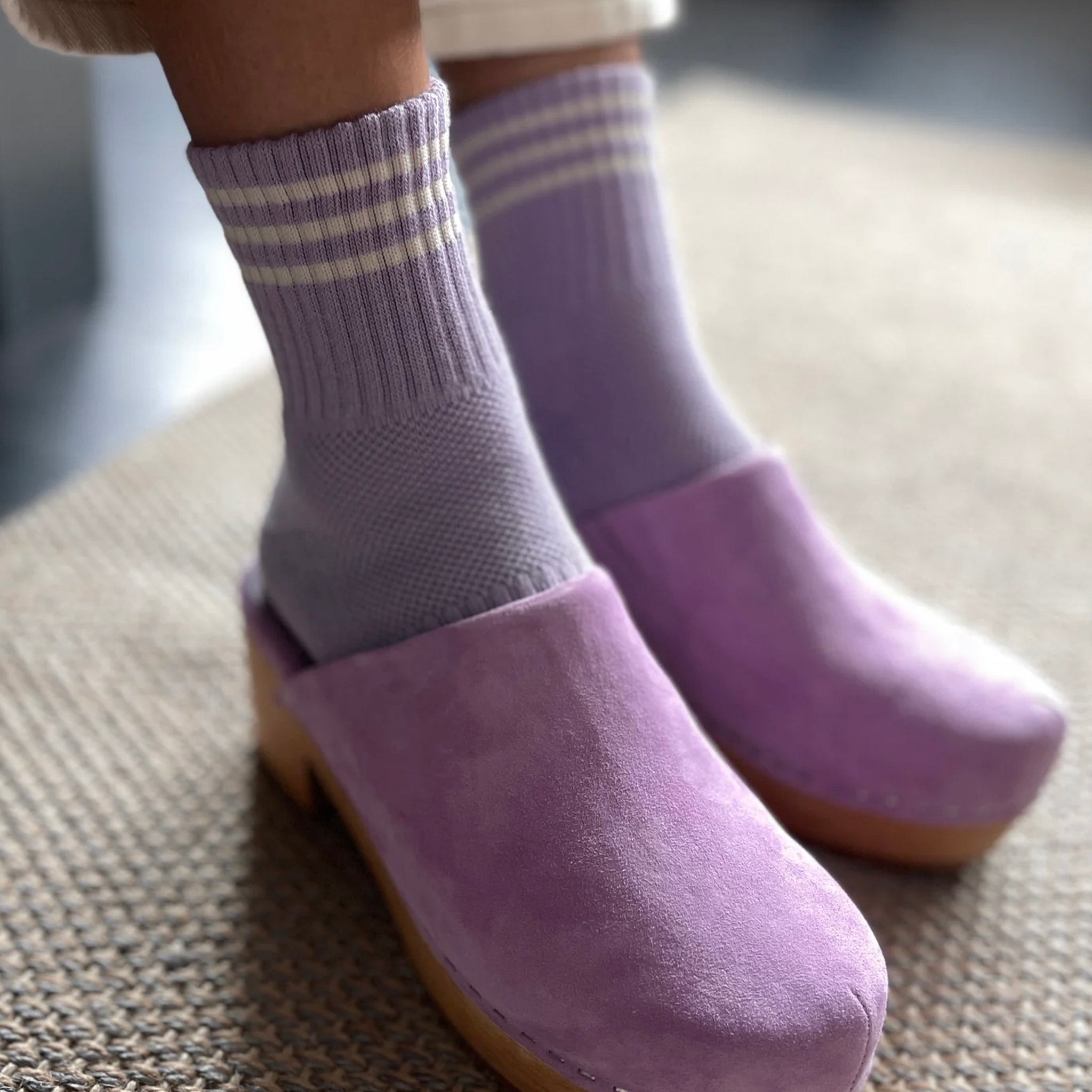 Le Bon Shoppe Girlfriend Socks - Iris
