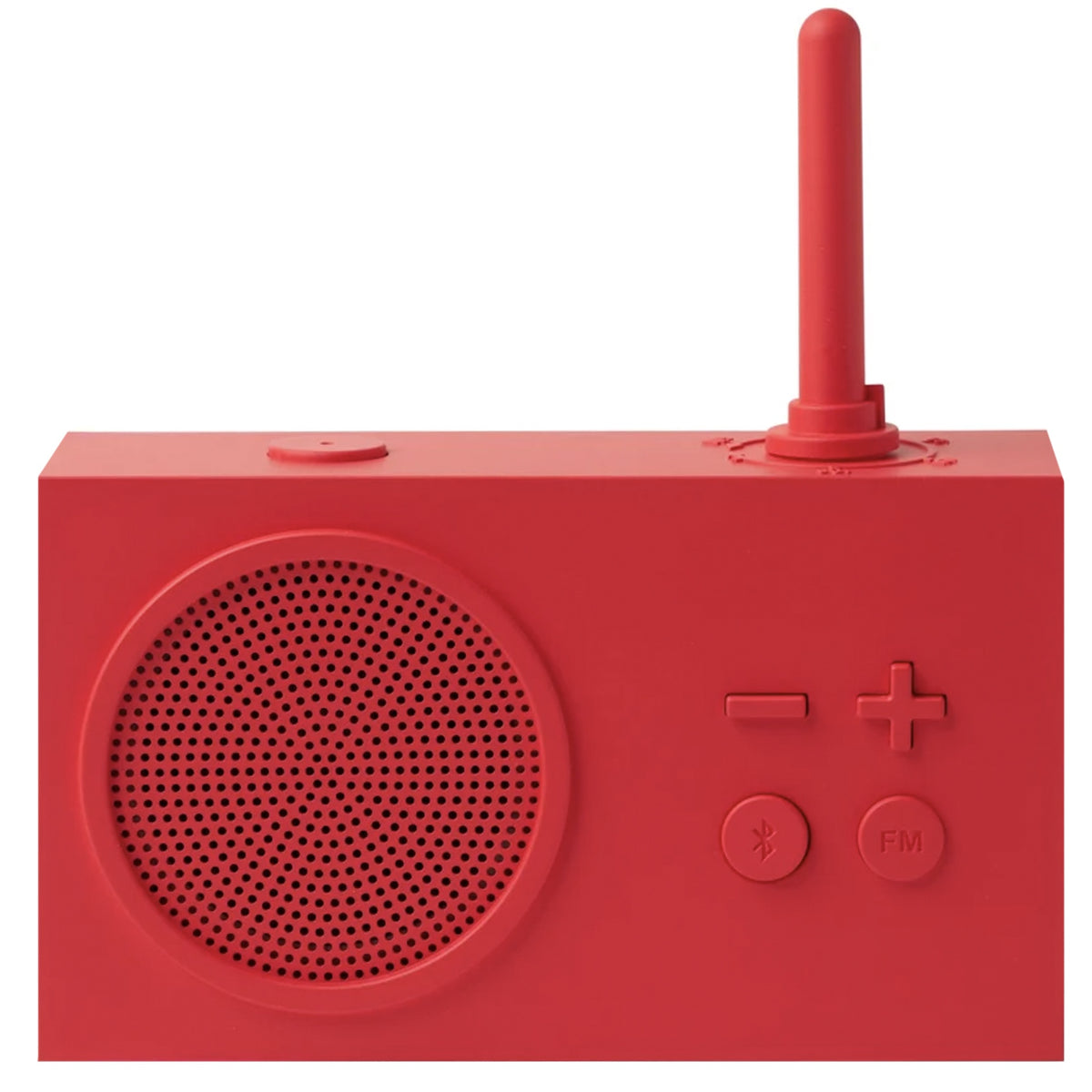 Lexon TYKHO 3 FM Radio & Bluetooth Speaker - Red