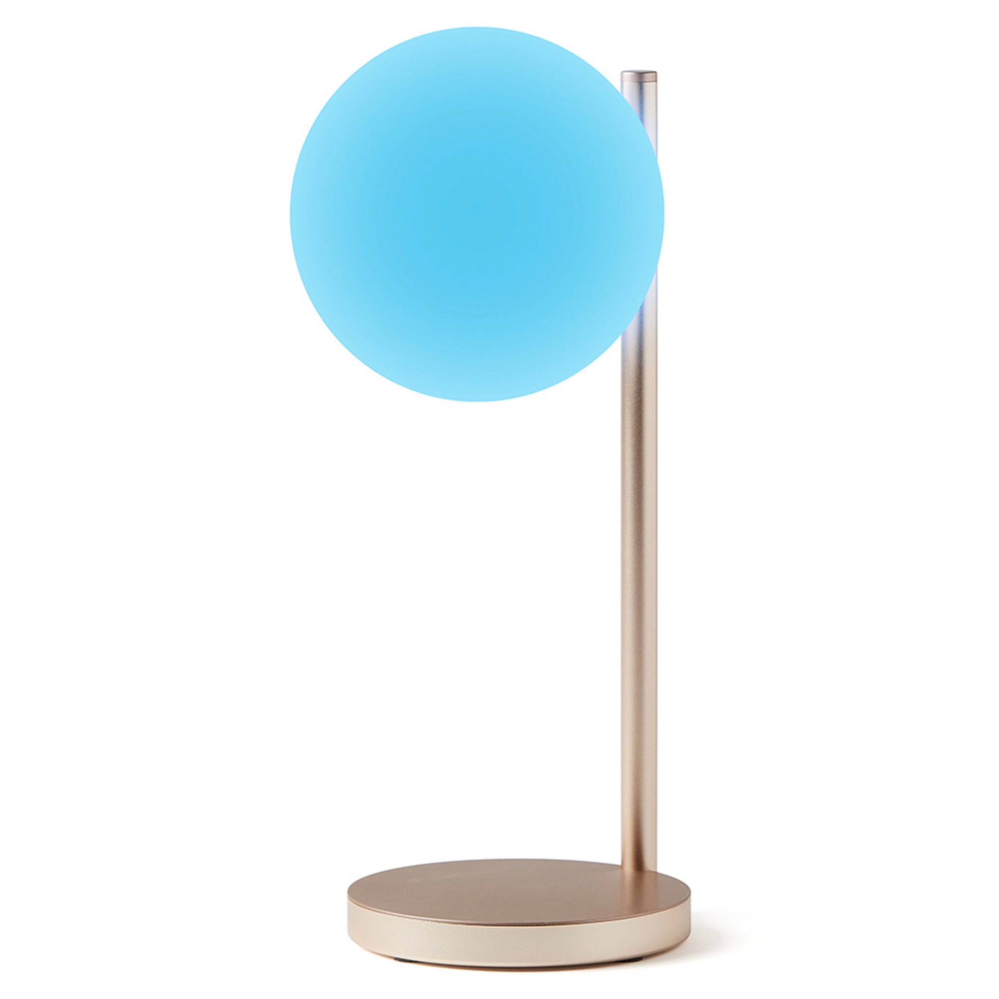 Lexon Bubble LED Lamp / Wireless Charger - Gold