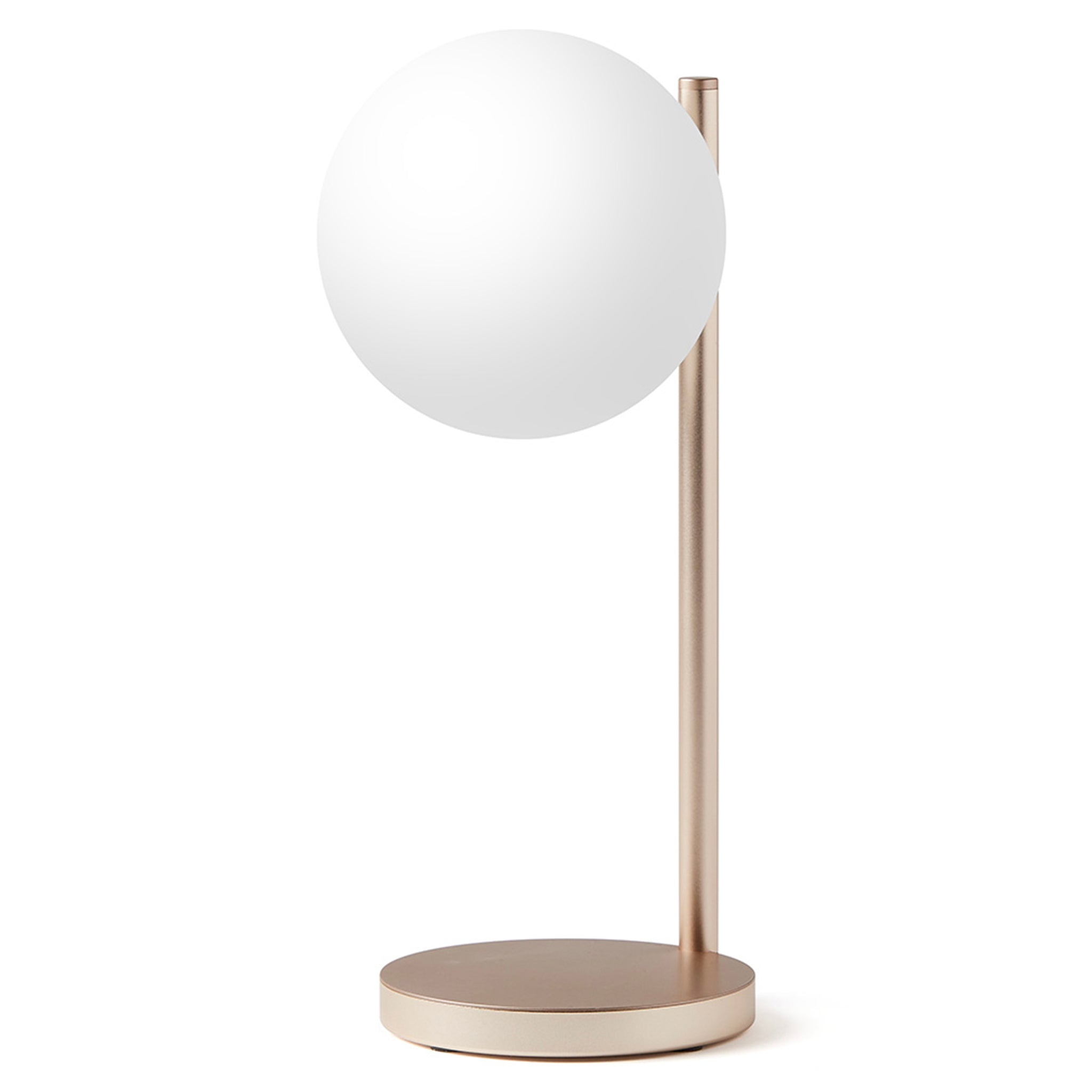 Lexon Bubble LED Lamp / Wireless Charger - Gold