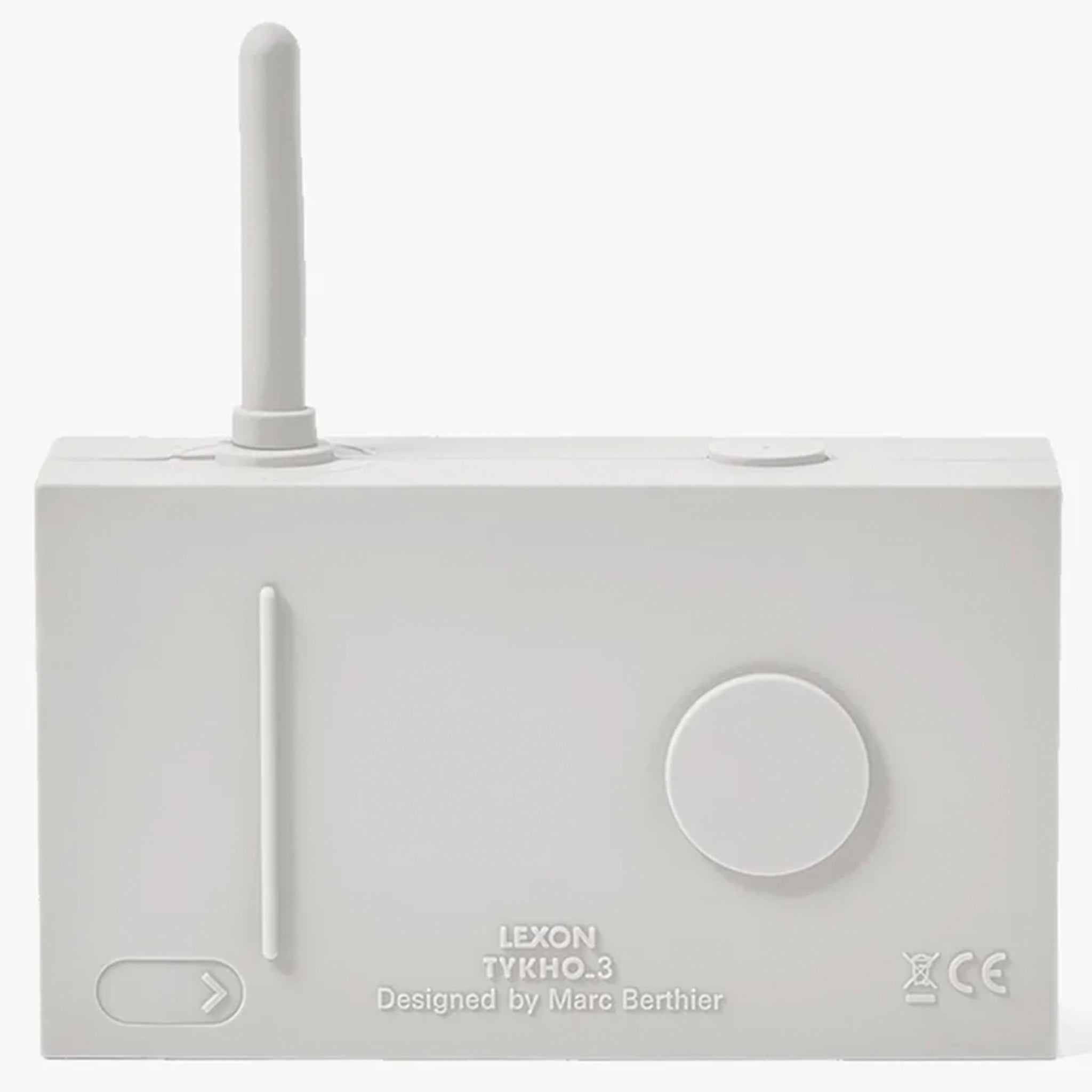 Lexon TYKHO 3 FM Radio & Bluetooth Speaker - Majestic White