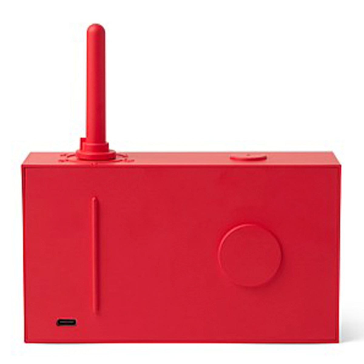 Lexon TYKHO 3 FM Radio & Bluetooth Speaker - Red