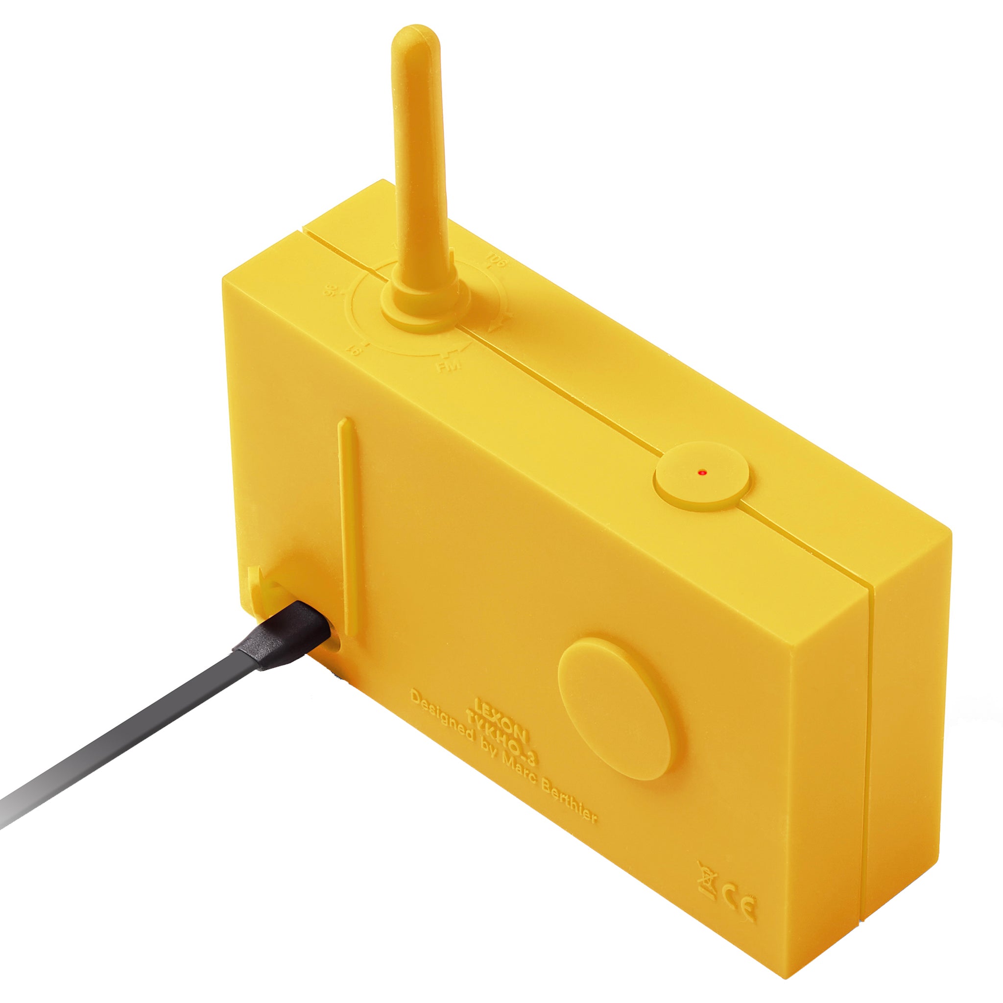 Lexon TYKHO 3 FM Radio & Bluetooth Speaker - Yellow
