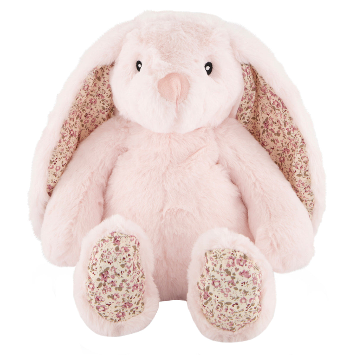 Lily & George Plush Bunny - Flopsy Floral Sweet Pink | Tea Pea