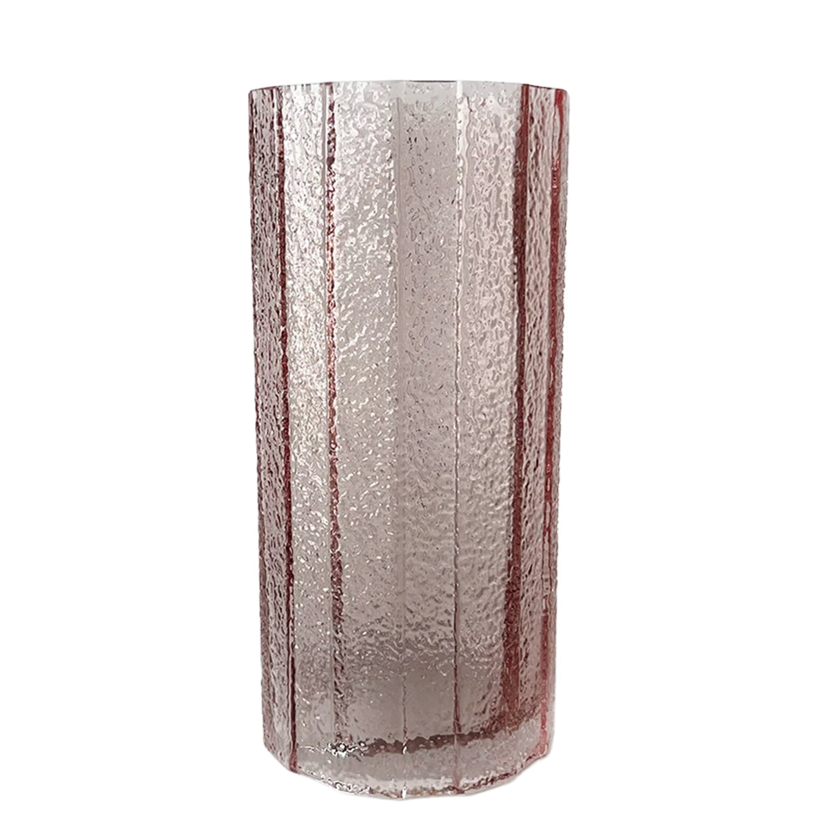 Lily Glass Vase - Rose